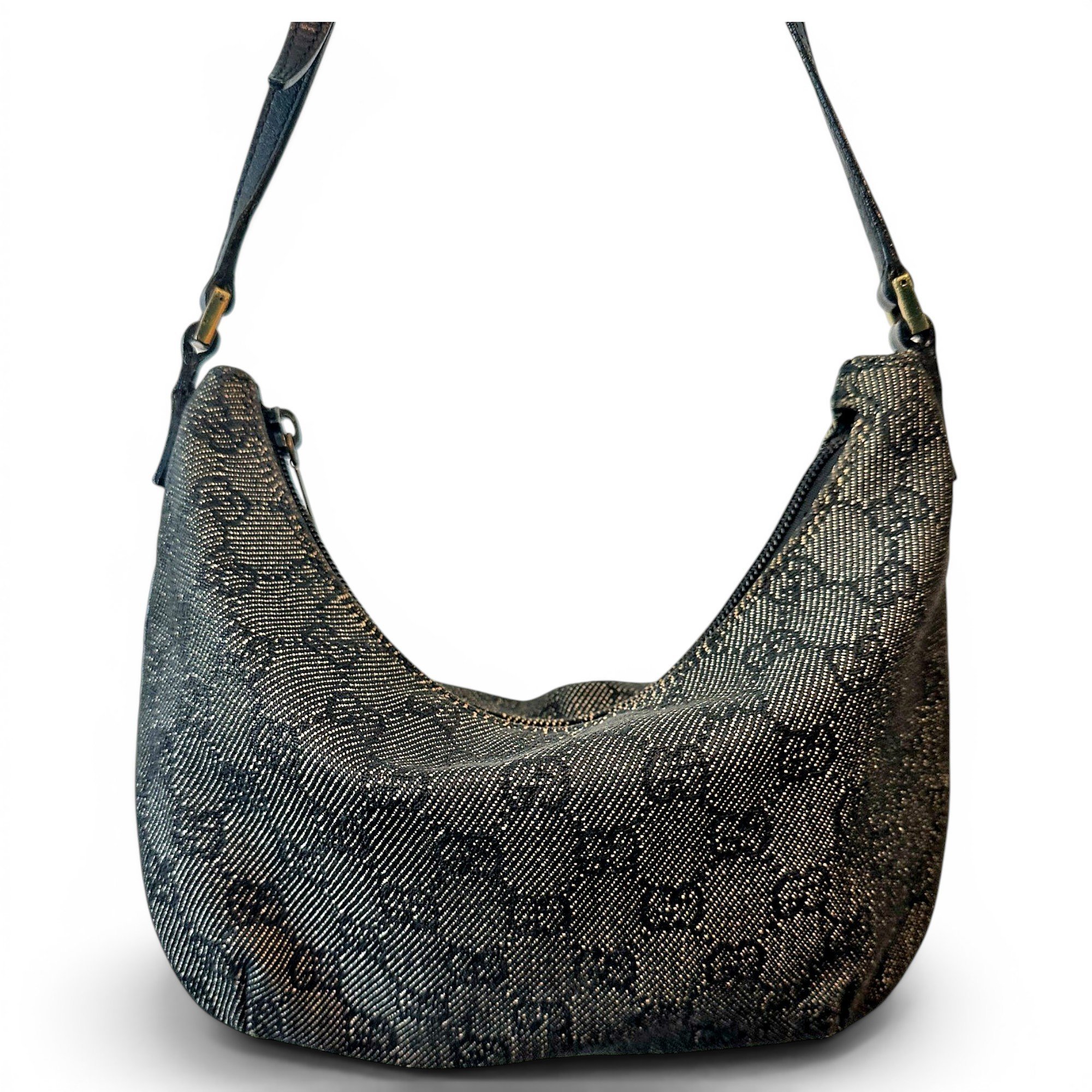 Hobo leather handbag