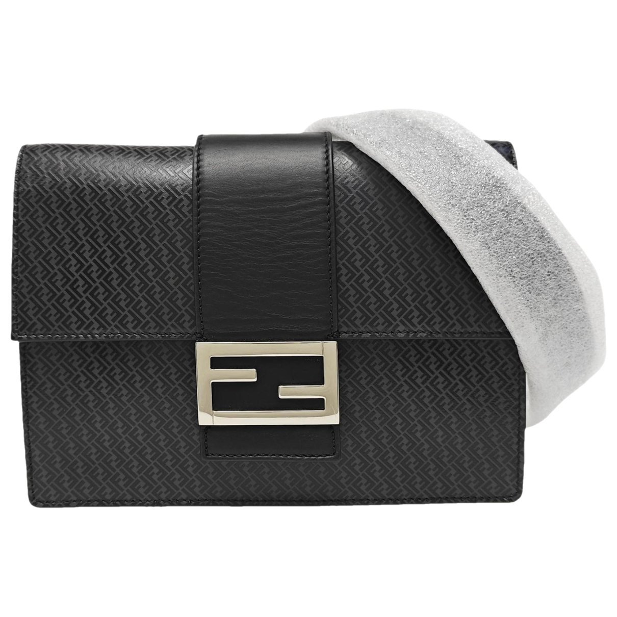 Baguette leather handbag