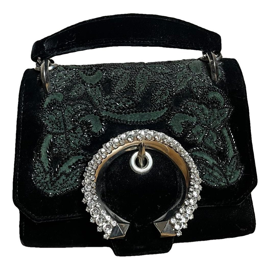 Jimmy Choo Cheri velvet crossbody bag