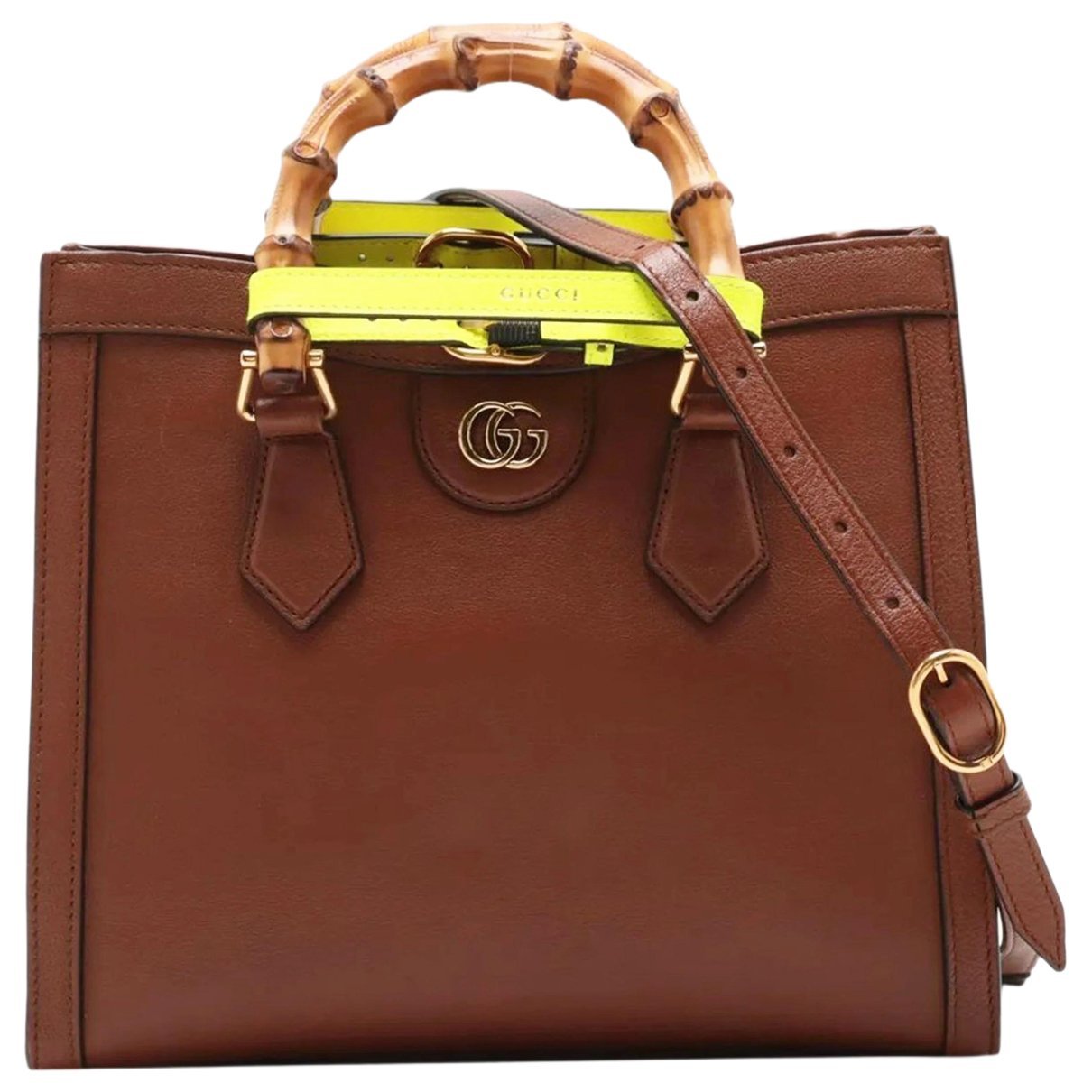 Bamboo leather bag