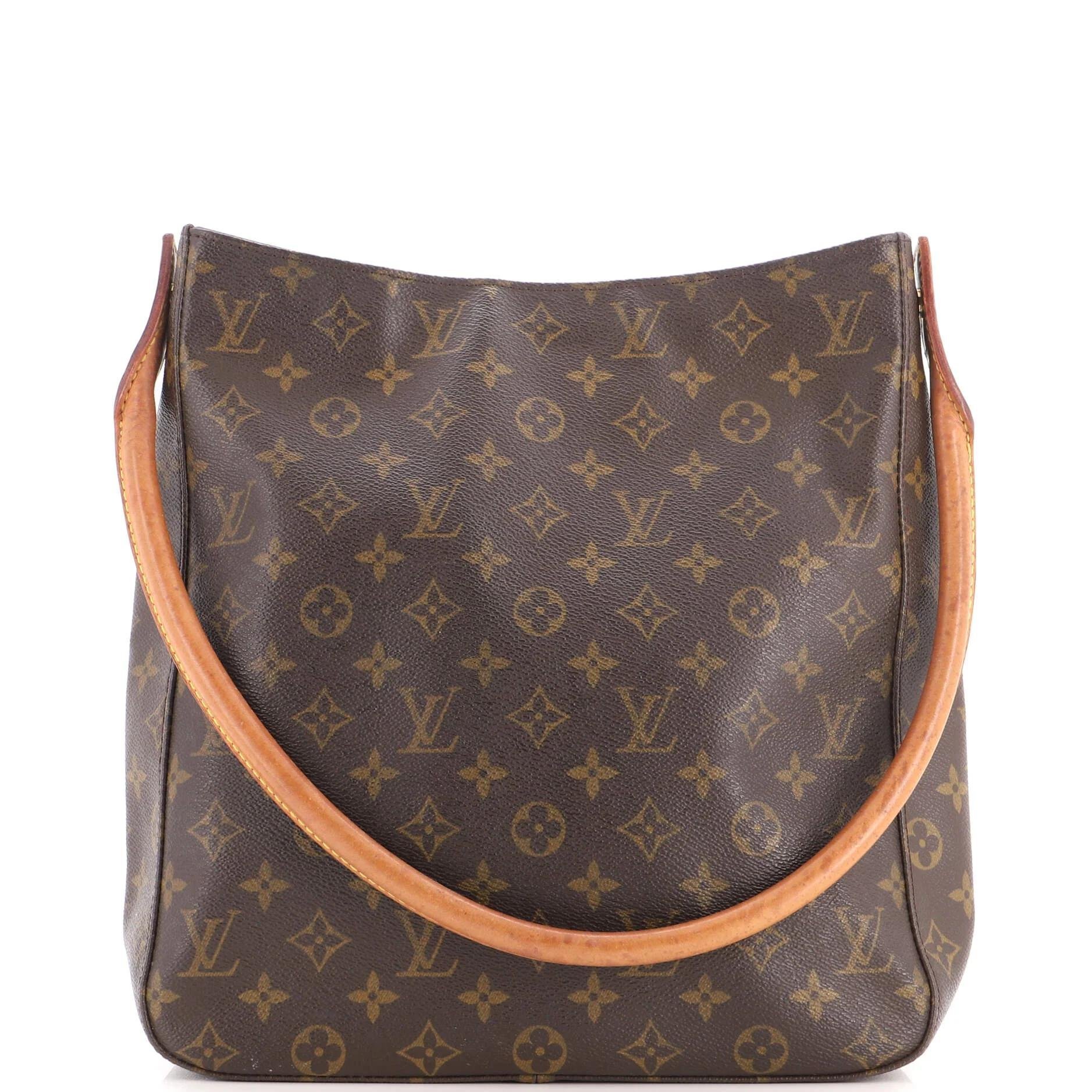 Looping cloth handbag