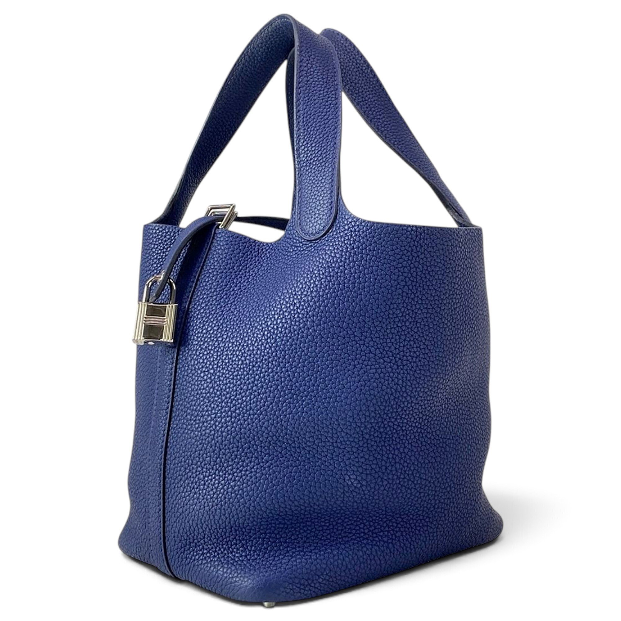 Picotin leather handbag