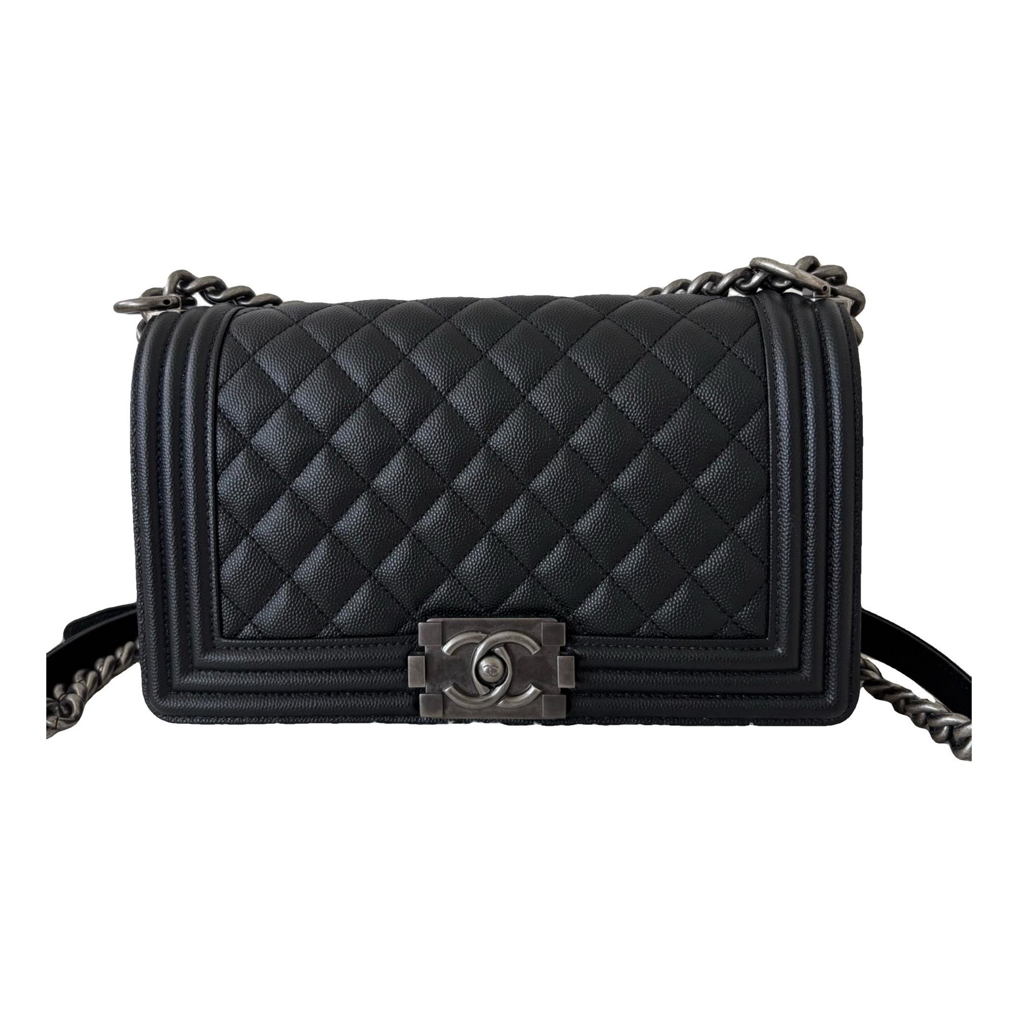 Boy leather crossbody bag