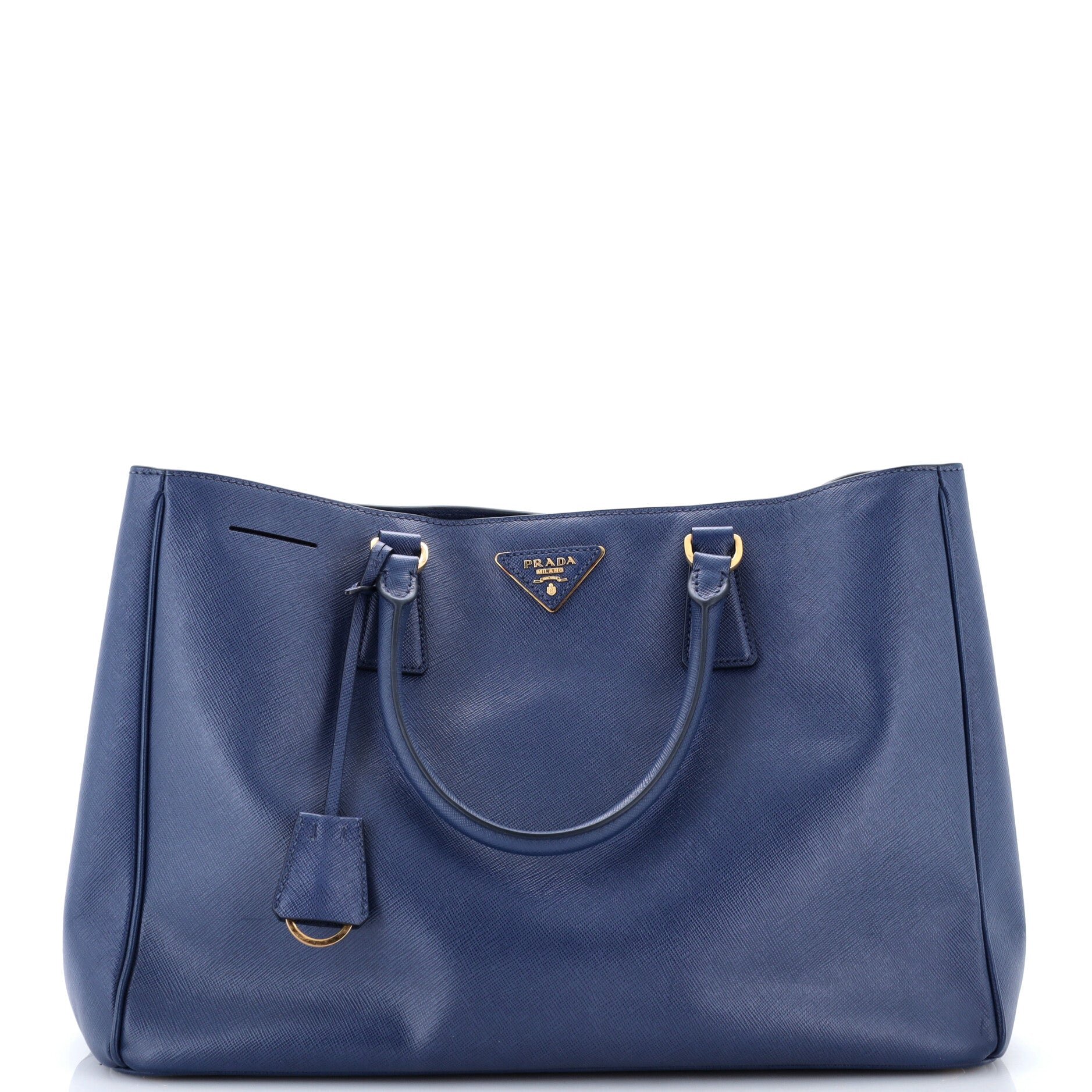 Lux Open Tote Saffiano Leather Large