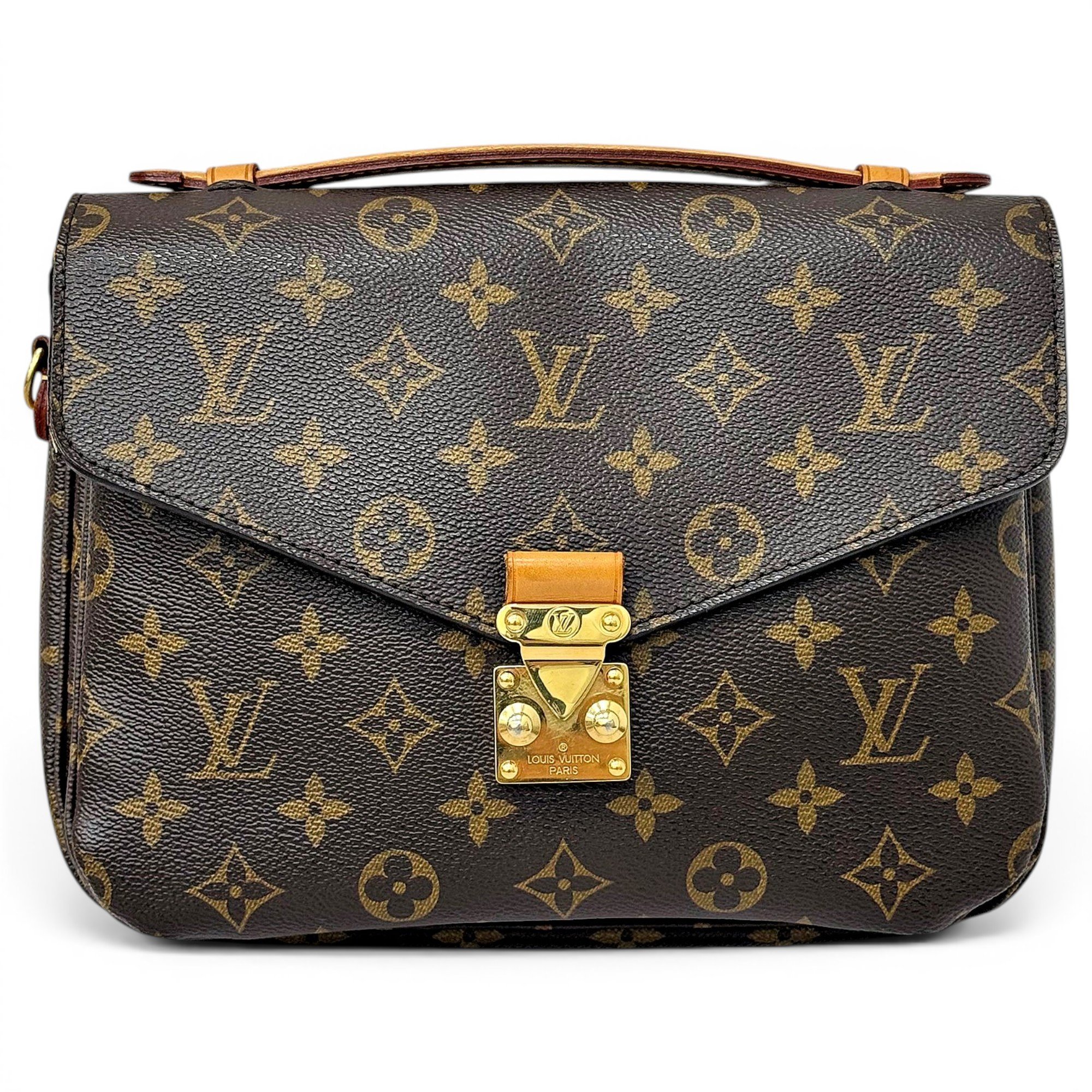 Metis leather handbag