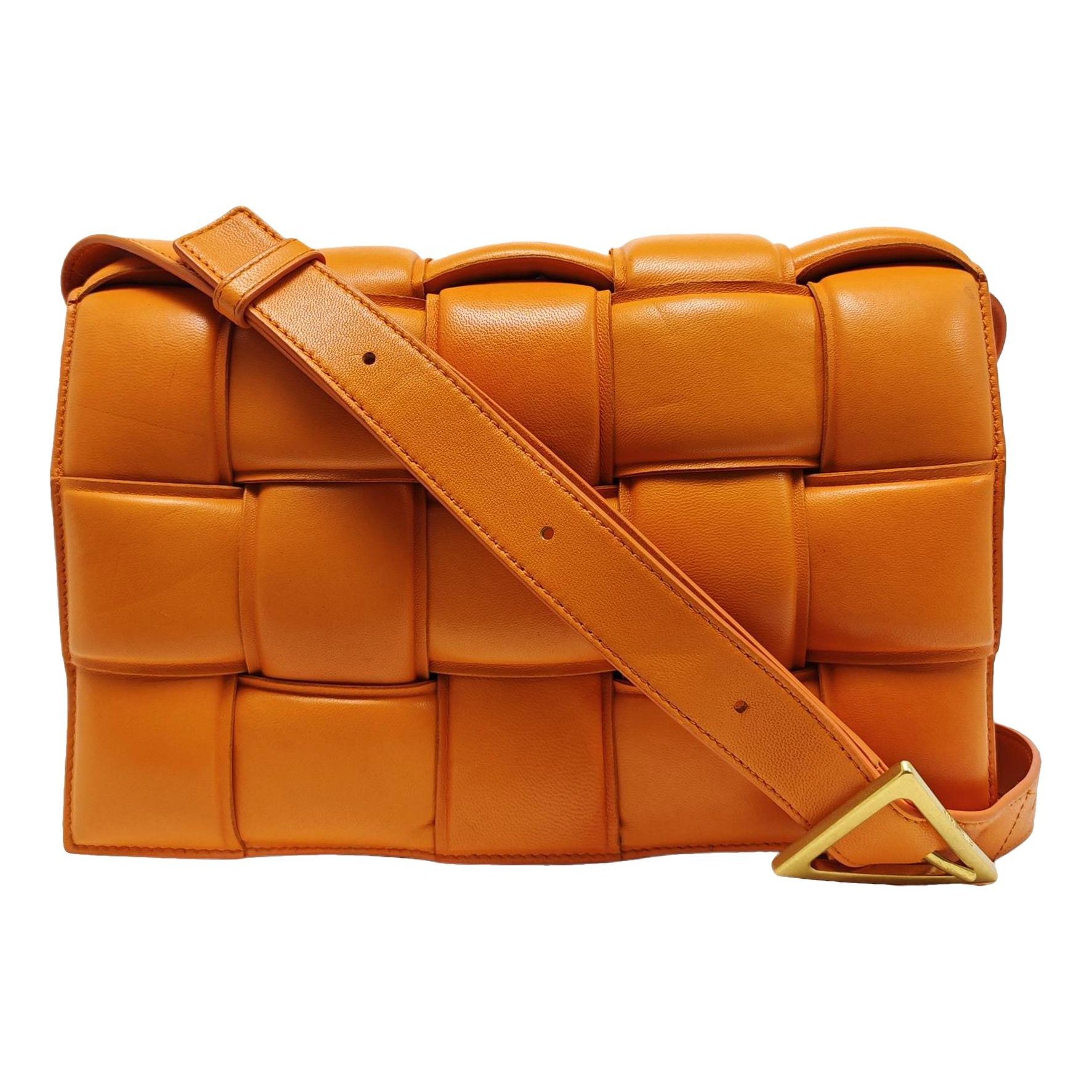 Cassette Padded leather crossbody bag