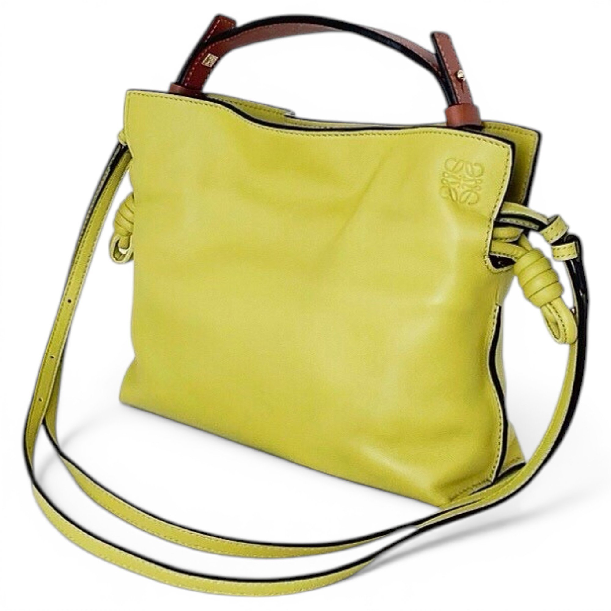 Flamenco leather handbag