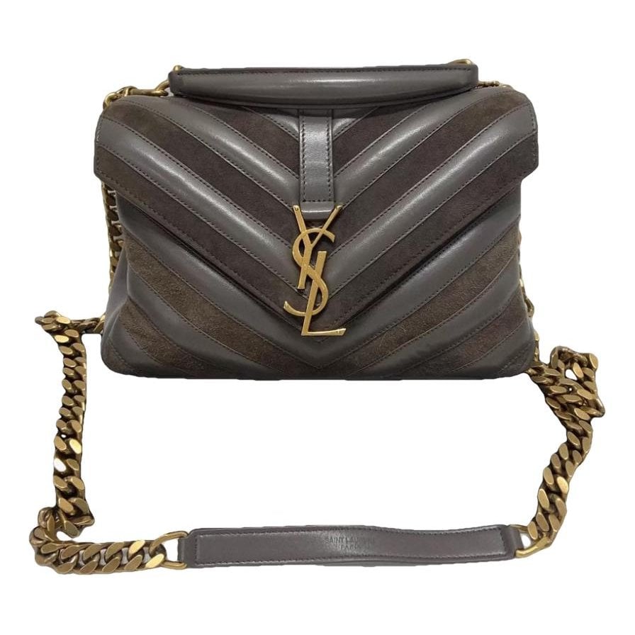 Collége monogramme leather handbag