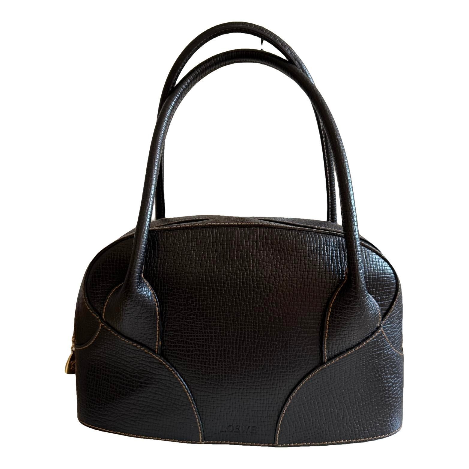 Leather handbag