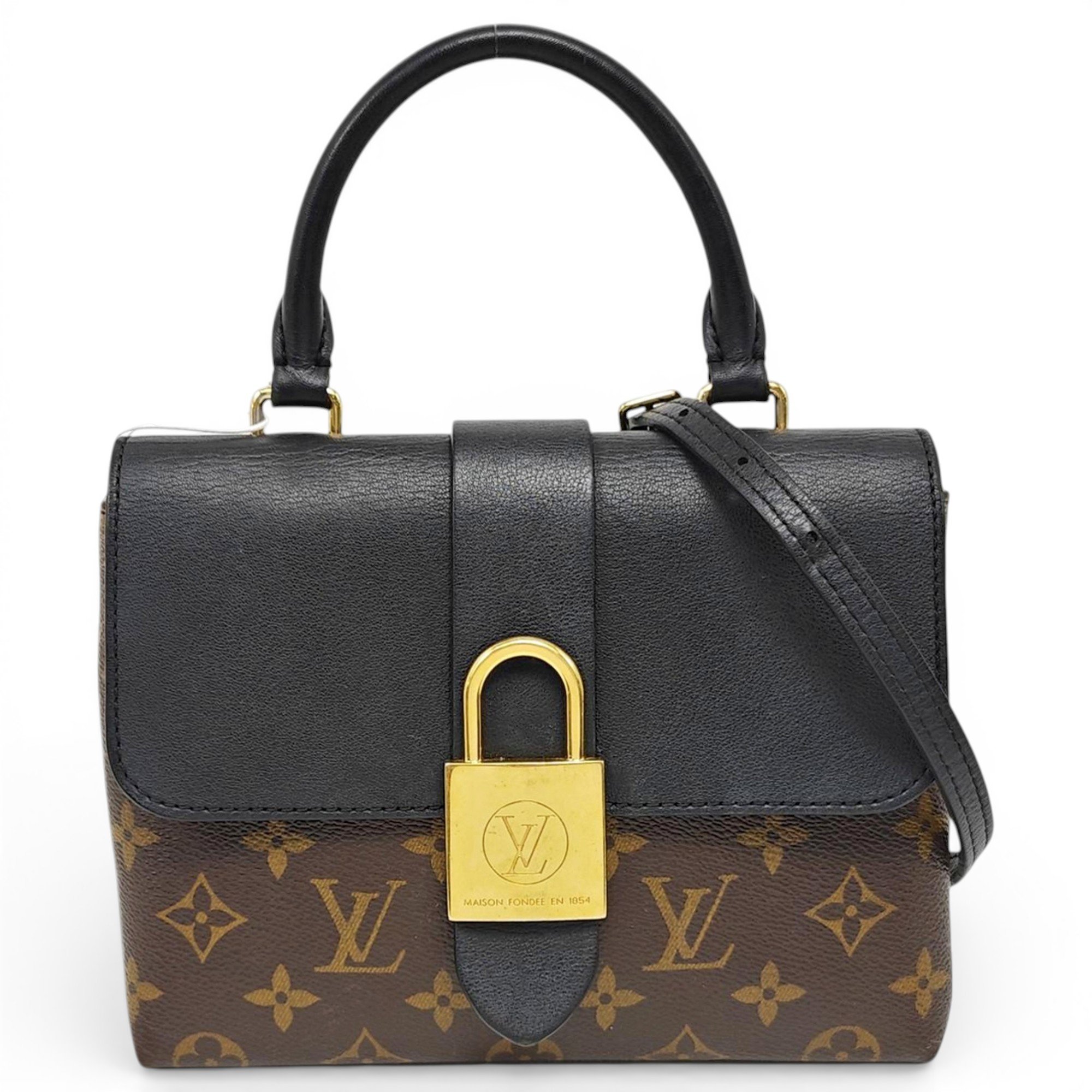 Locky BB leather handbag