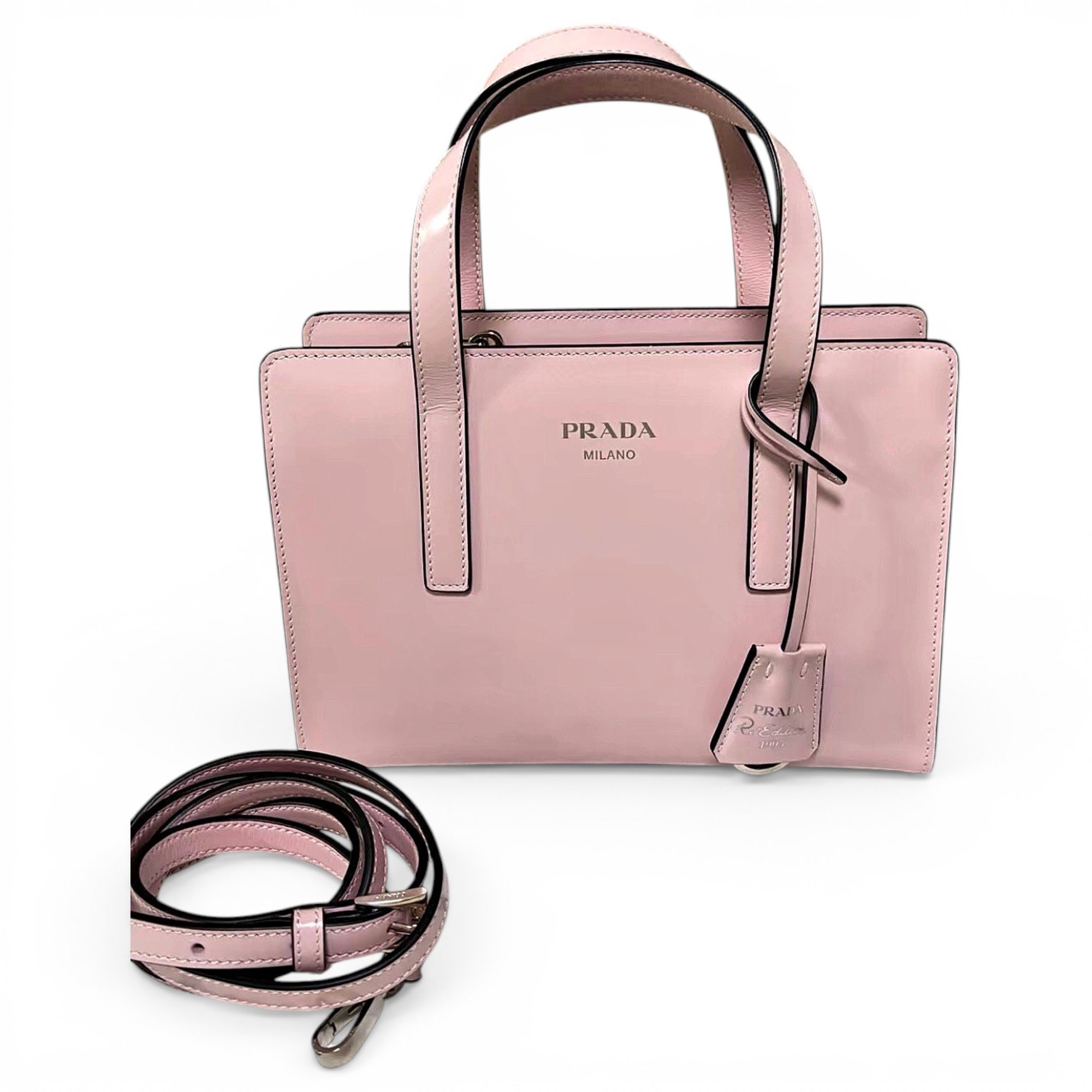 Leather handbag