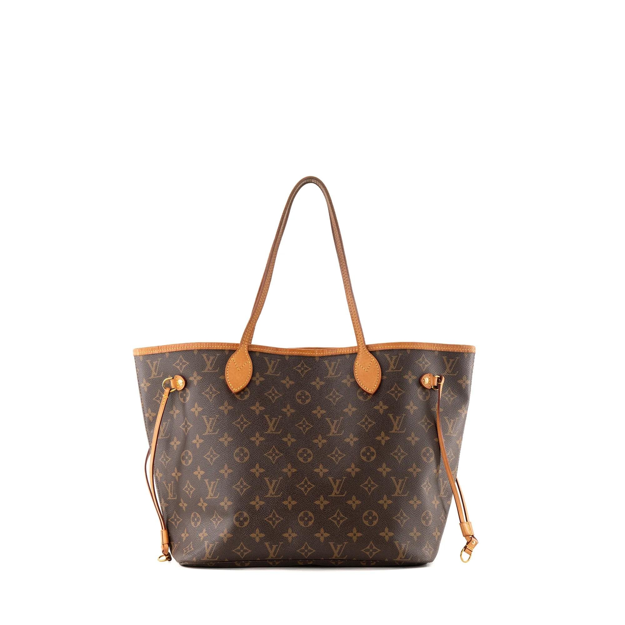Neverfull leather tote