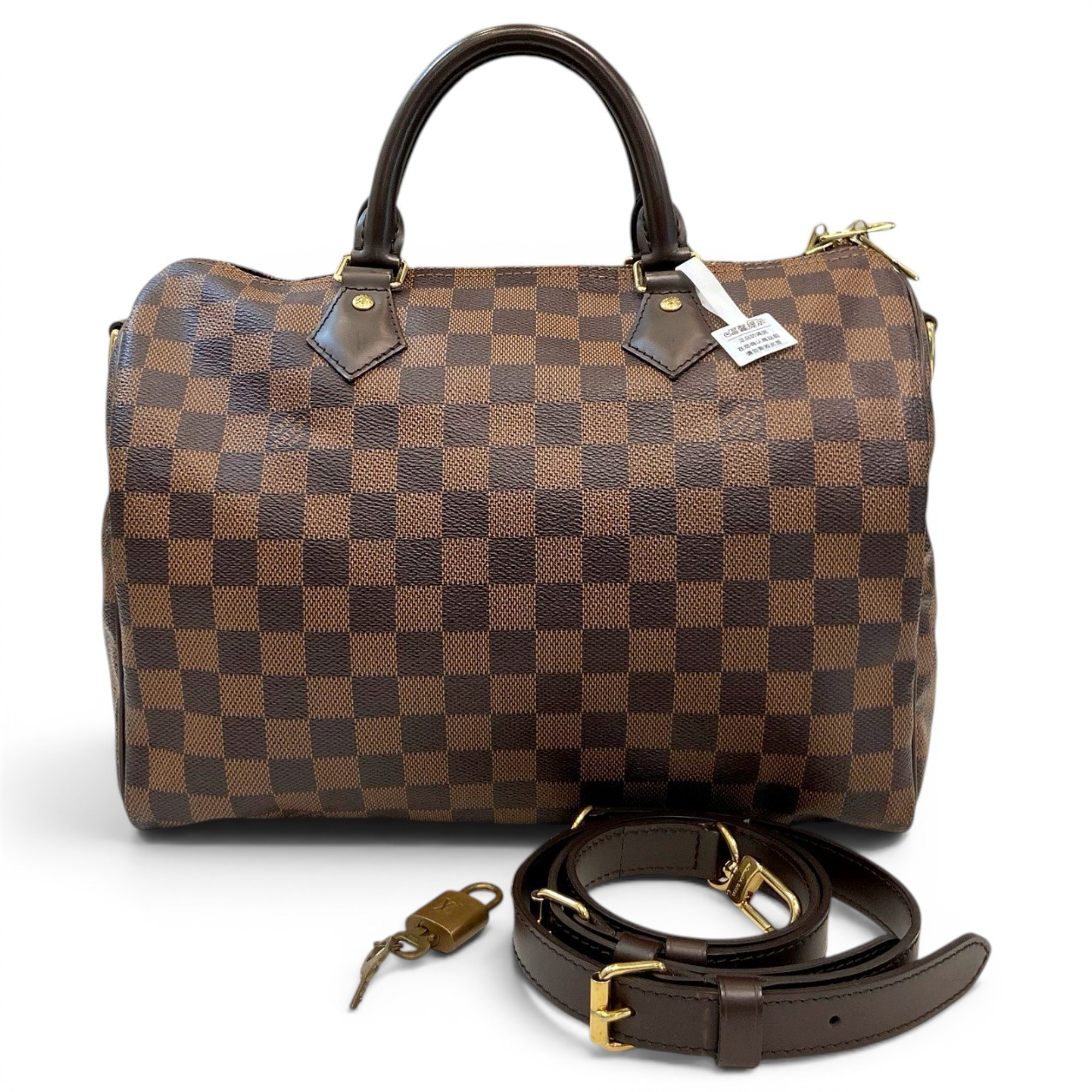 Speedy Bandoulière leather handbag