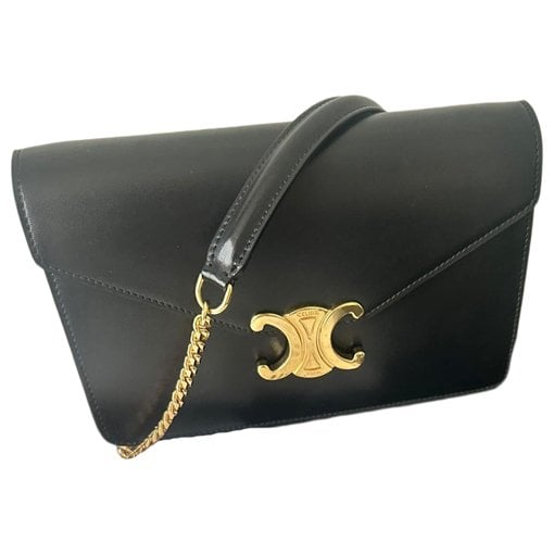 Celine Wallet On Chain Margo pony-style calfskin handbag