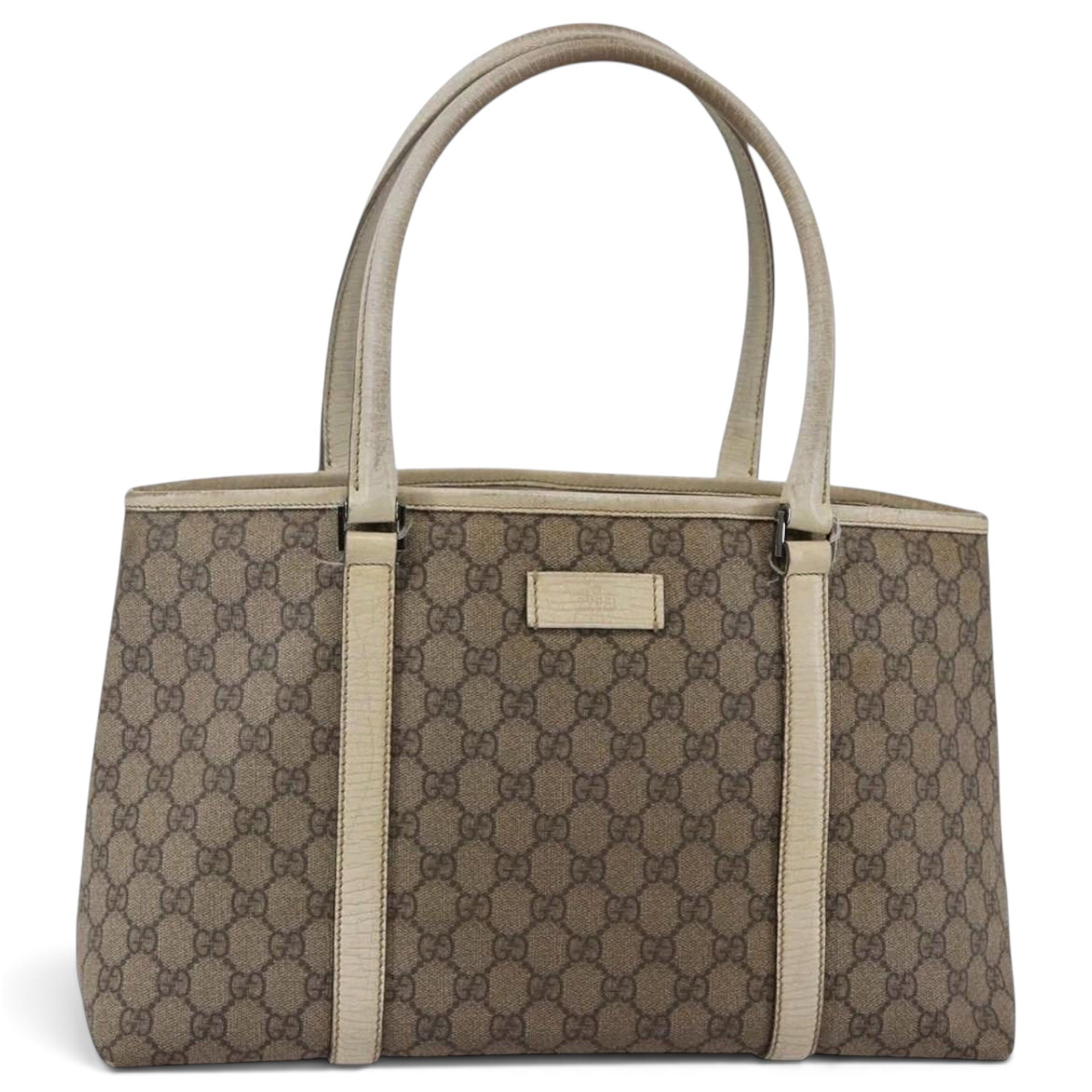 Leather tote