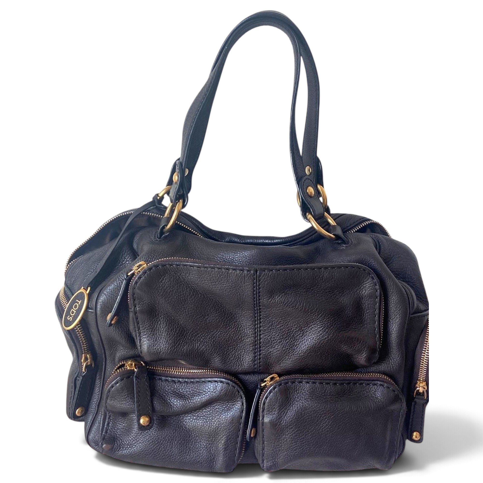 Leather handbag