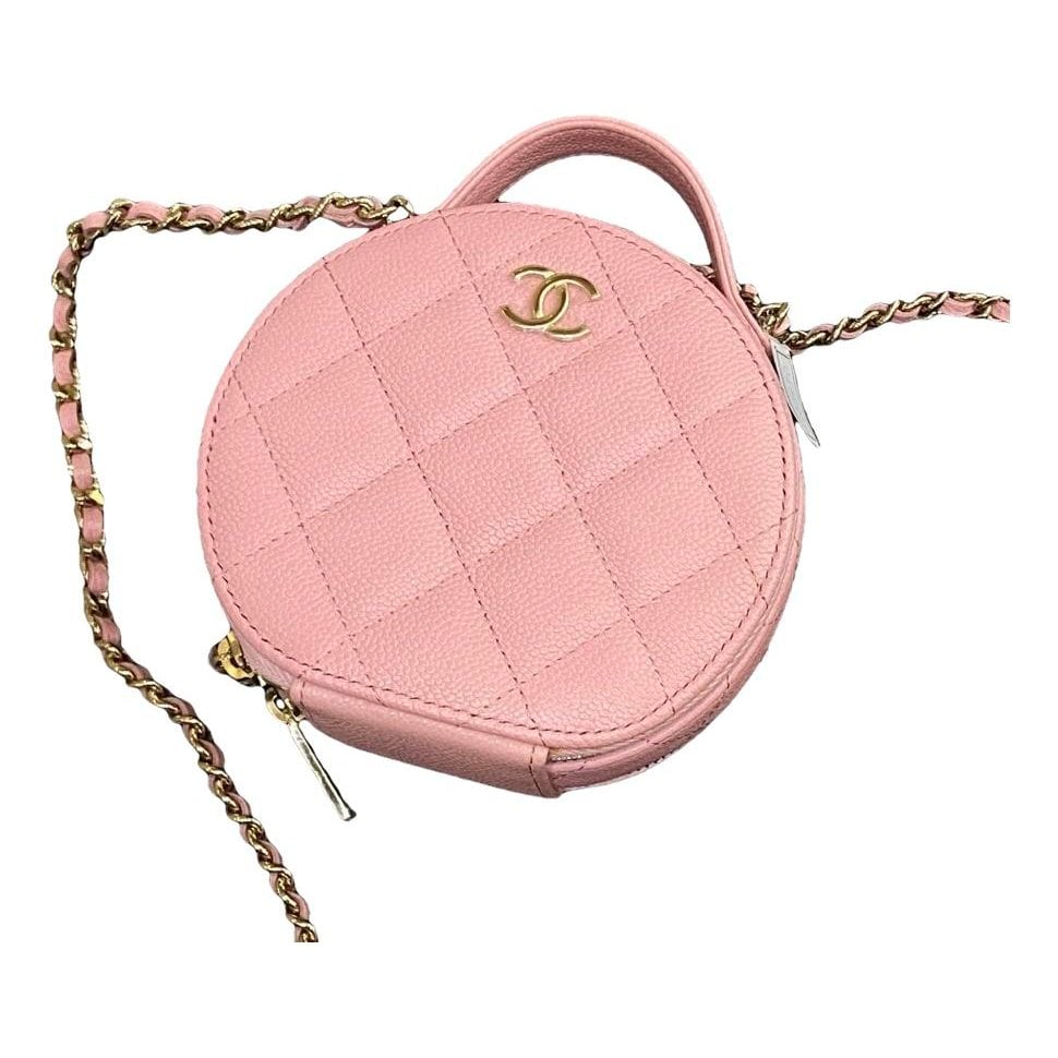 Trendy CC Vanity leather handbag
