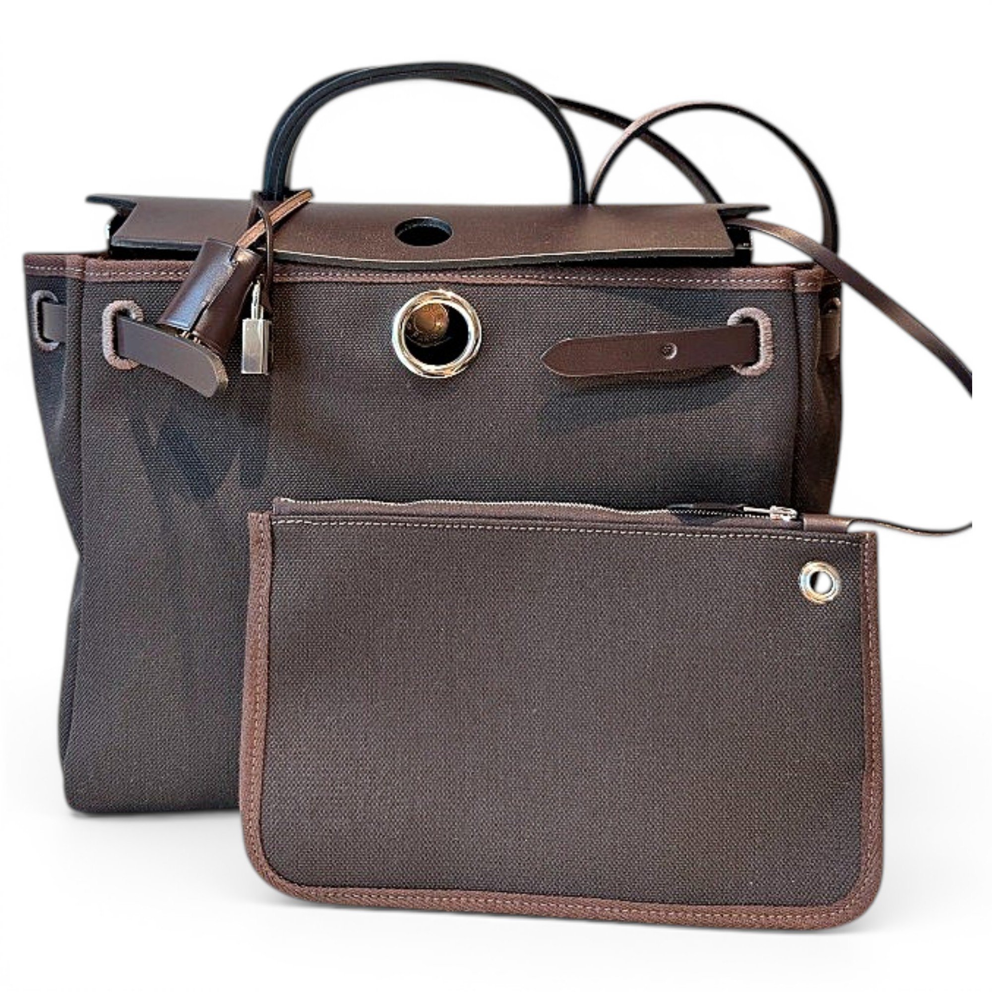 Herbag leather handbag