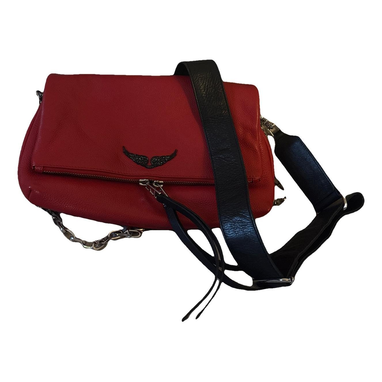 Rock leather crossbody bag