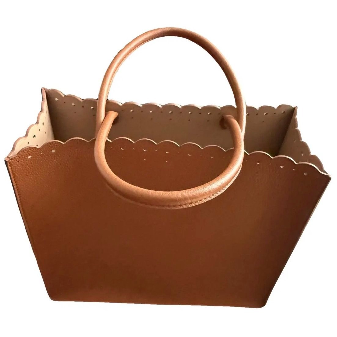 Mina leather handbag