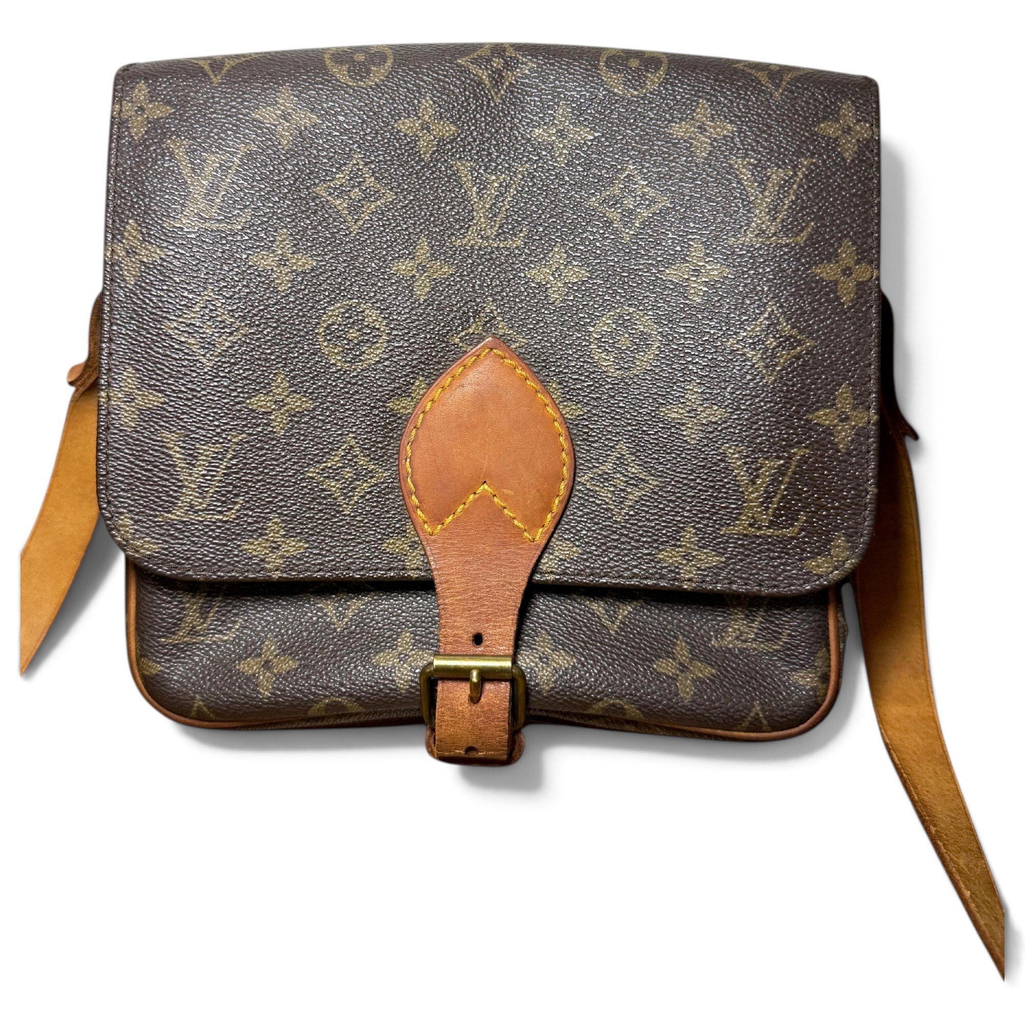 Cartouchière cloth crossbody bag