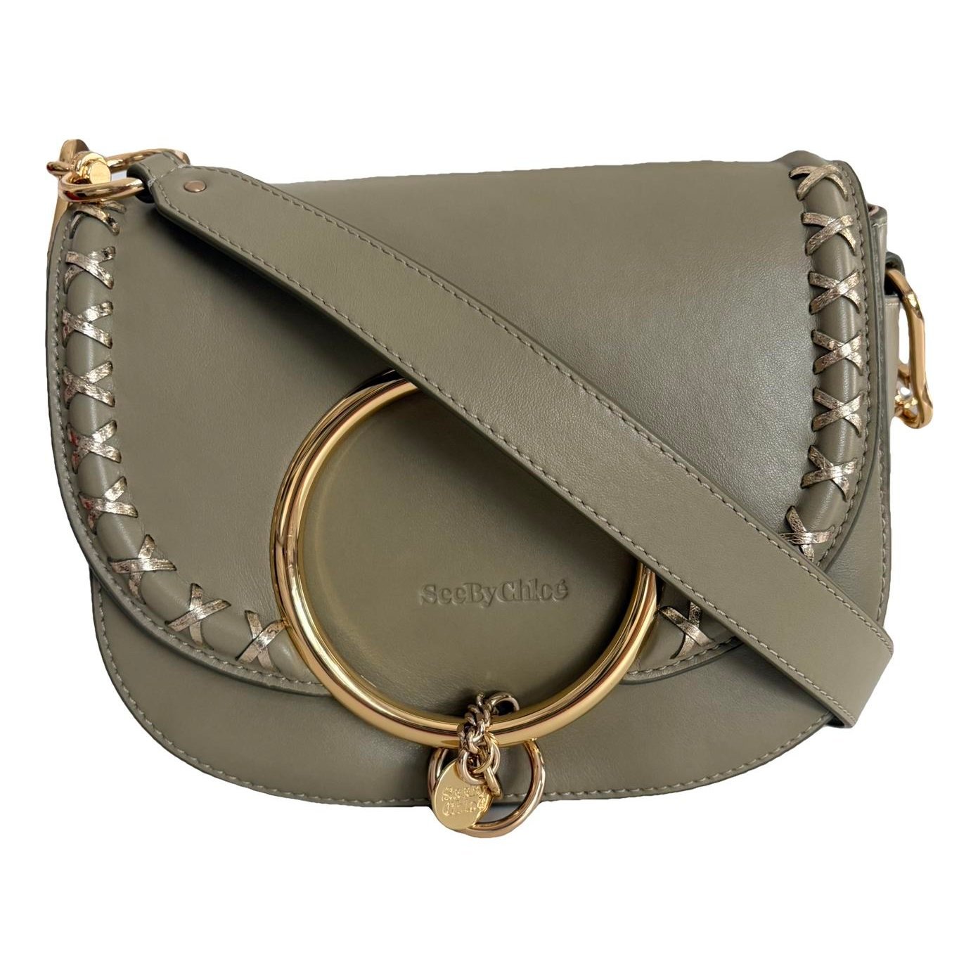 Leather crossbody bag