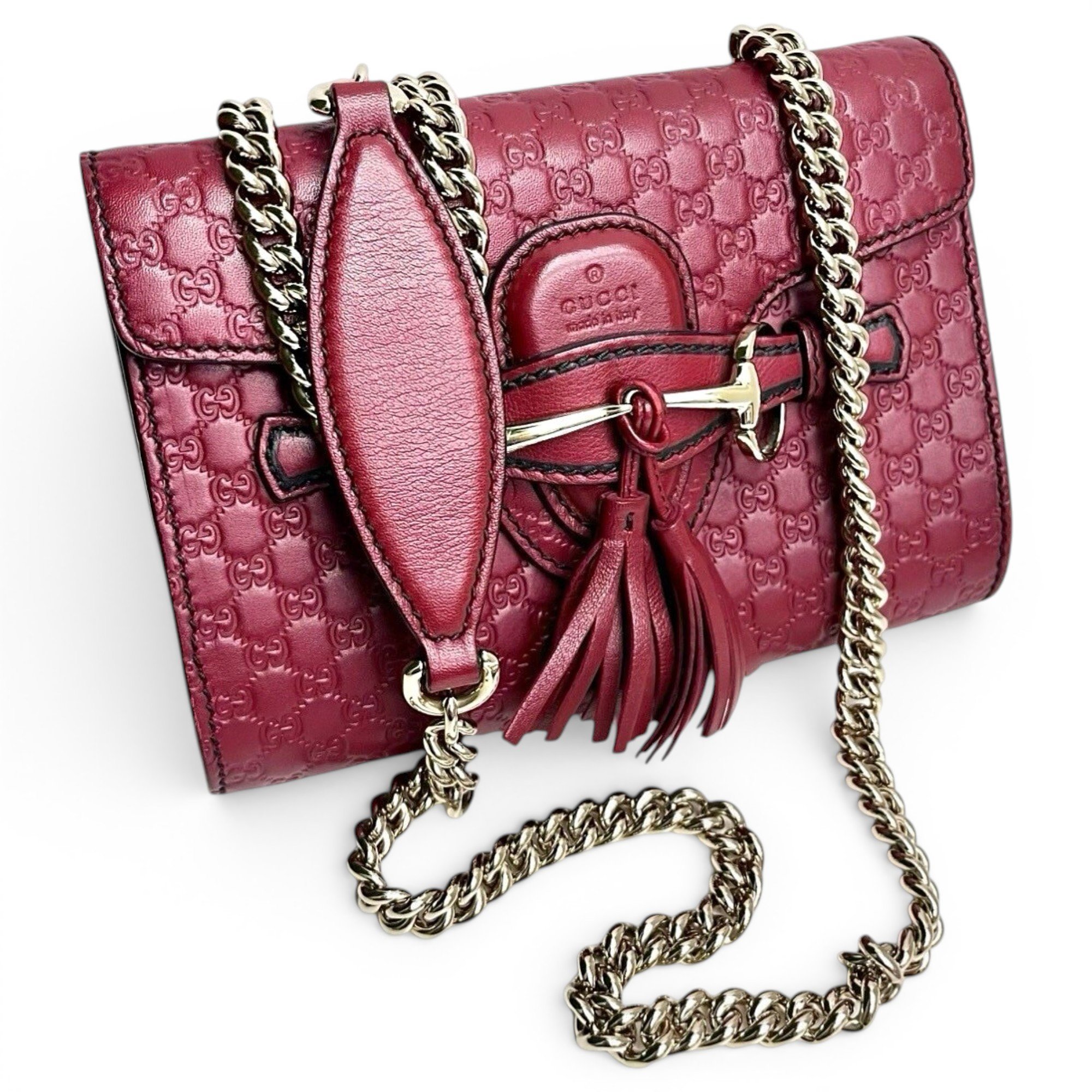 Emily leather handbag