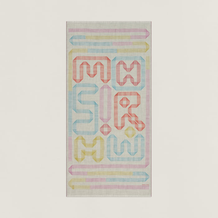 Rubans d'Hermès Rectangle