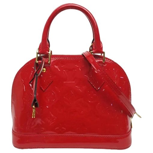 Alma BB patent leather handbag