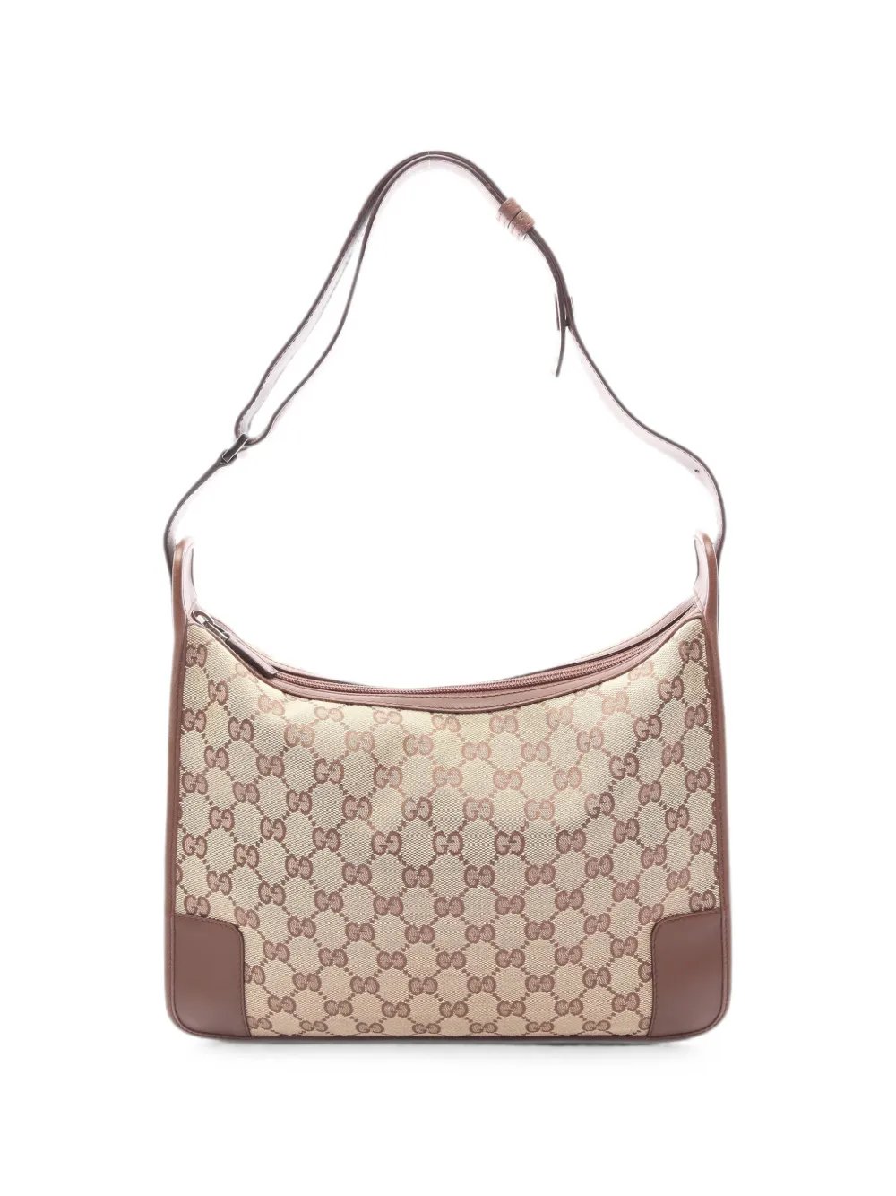 2000s GG canvas shoulder bag