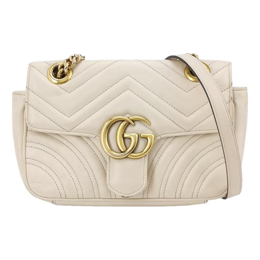 GG Marmont Flap leather handbag