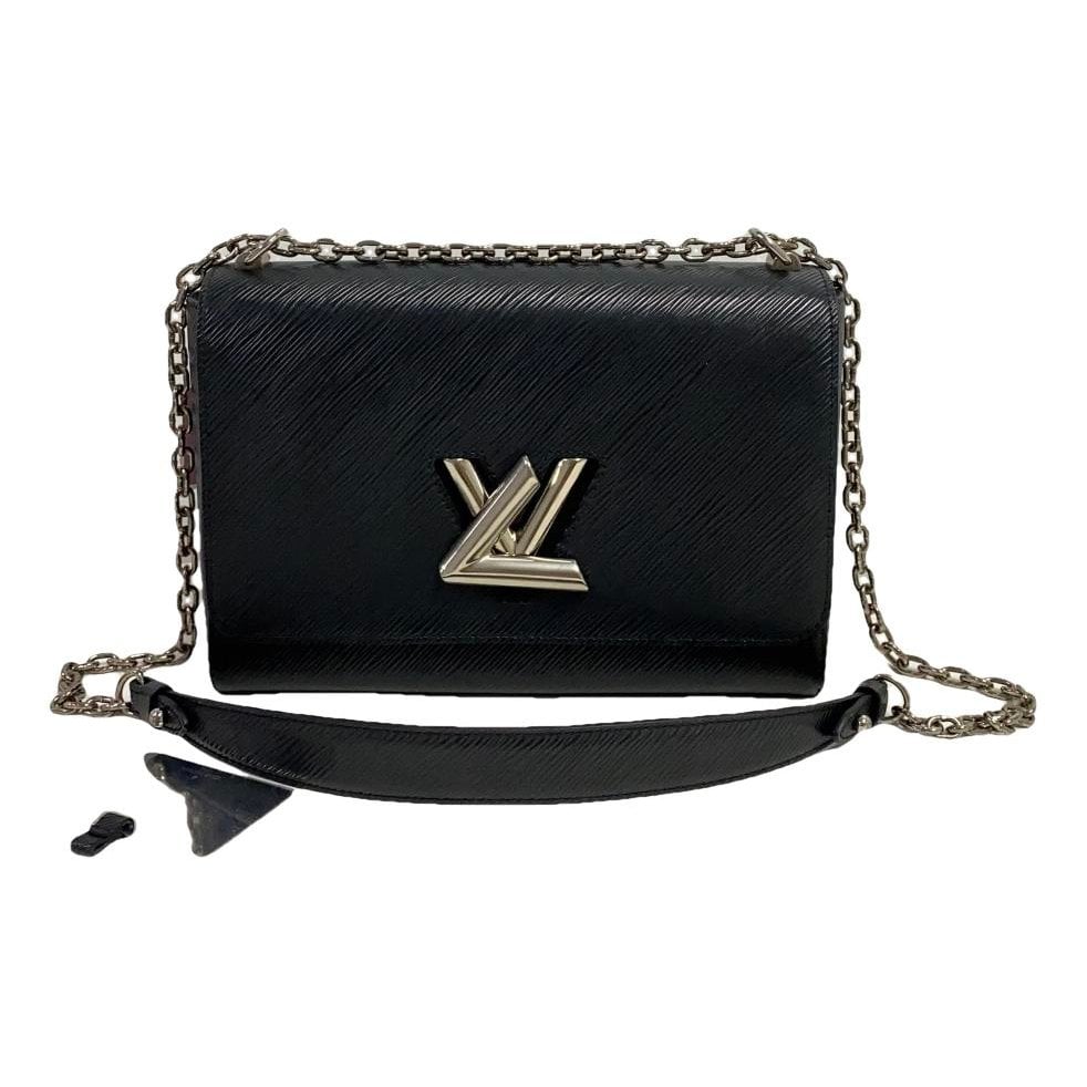 Twist leather crossbody bag