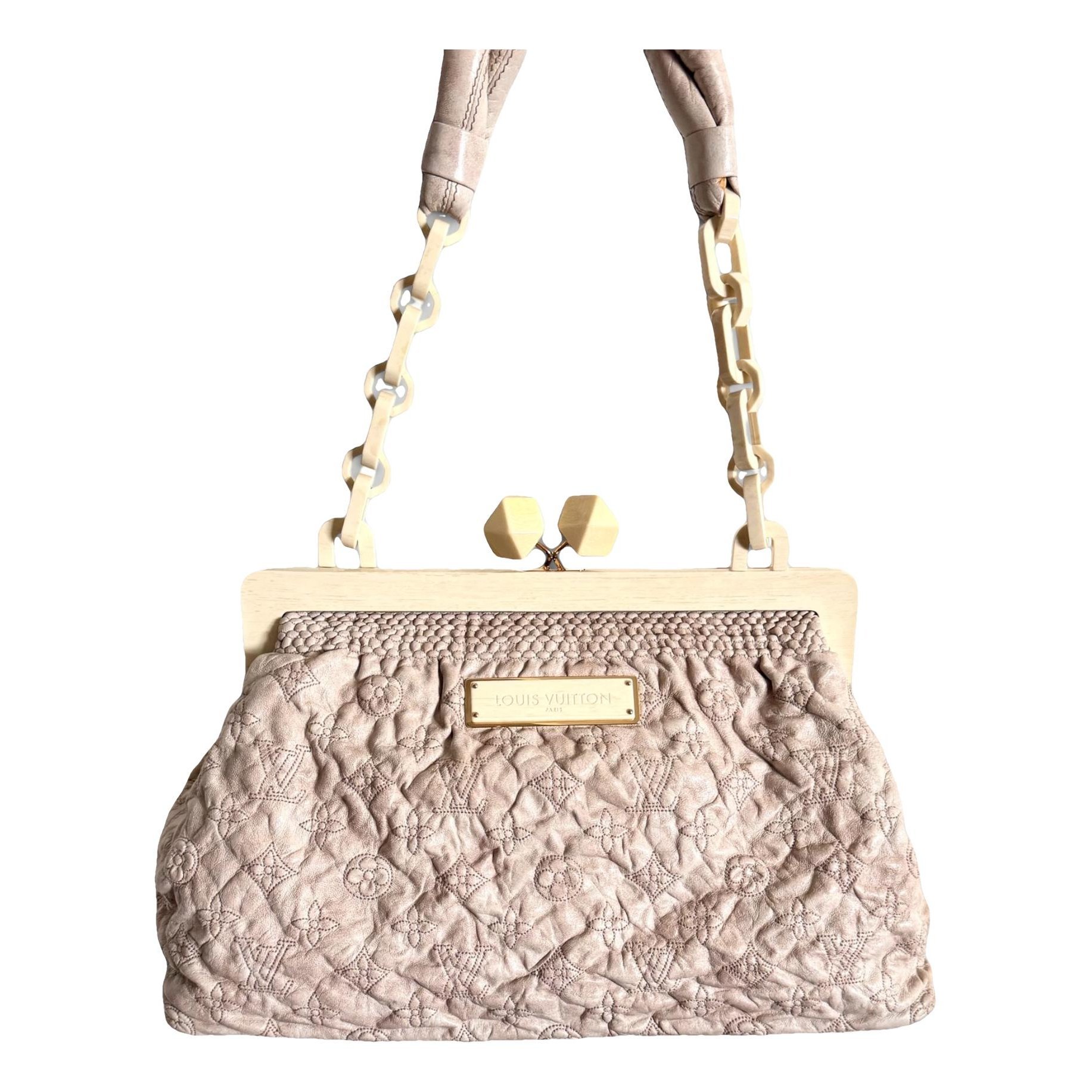 Olympe leather handbag