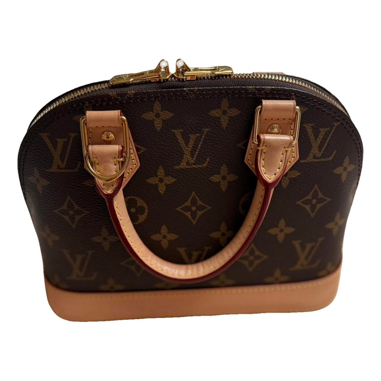 Louis Vuitton Alma leather crossbody bag