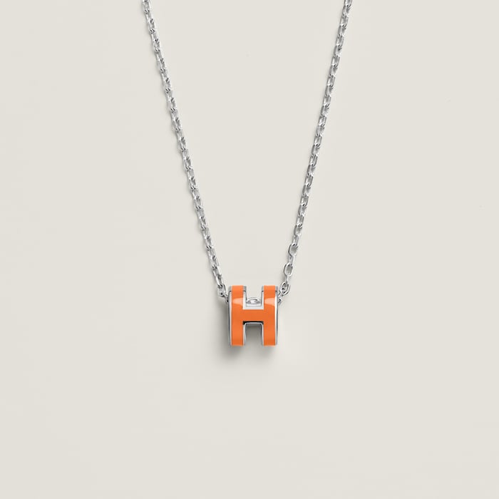 Orange Soie Mini Pop H Pendant