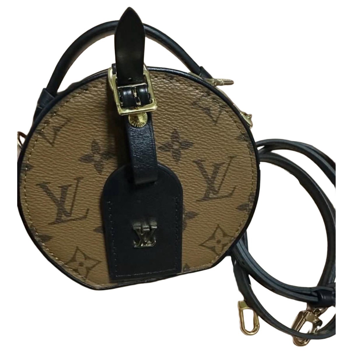 Micro boite chapeau leather mini bag