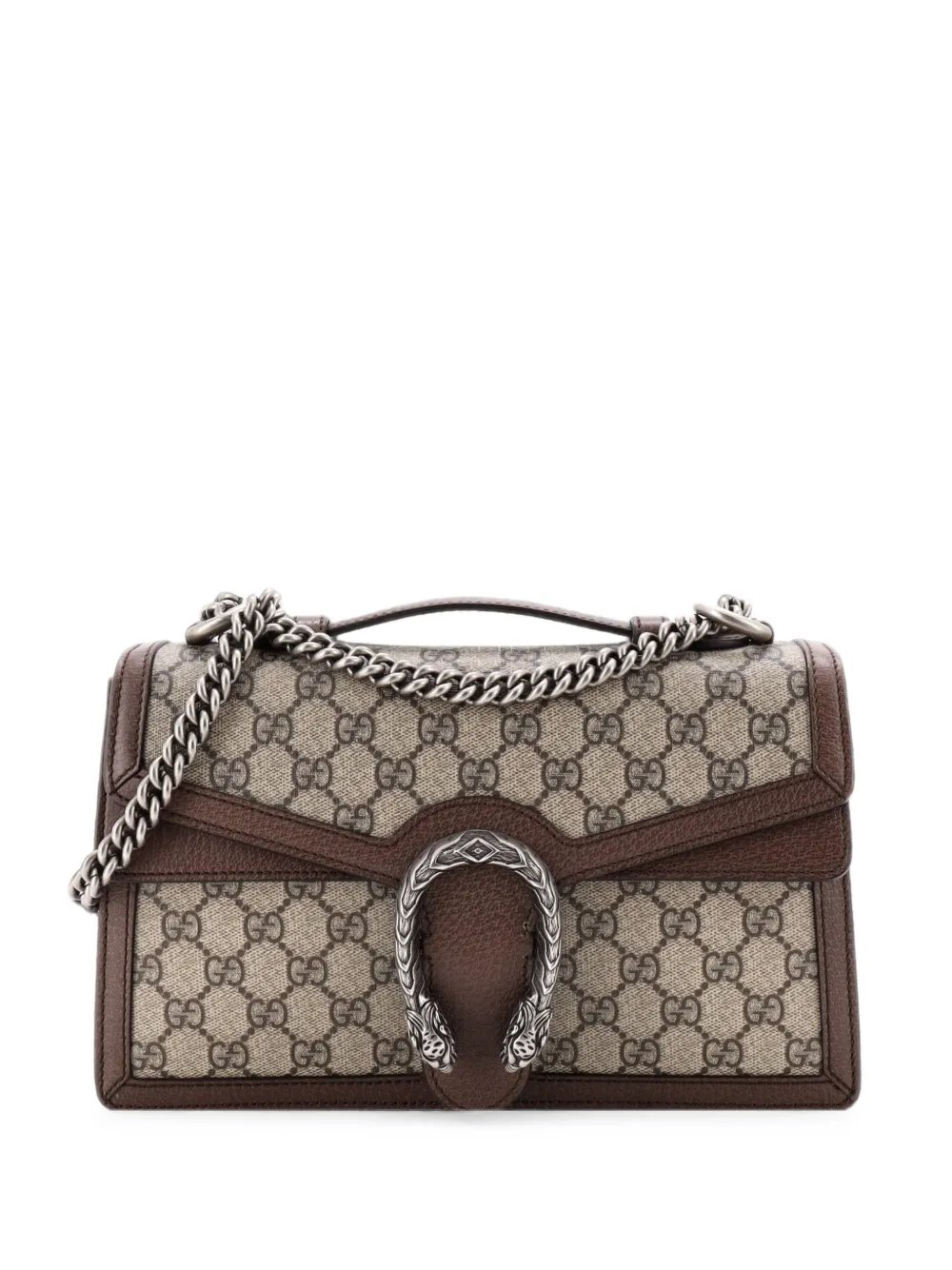Dionysus Top Handle Chain Bag GG Coated Canvas Small satchel