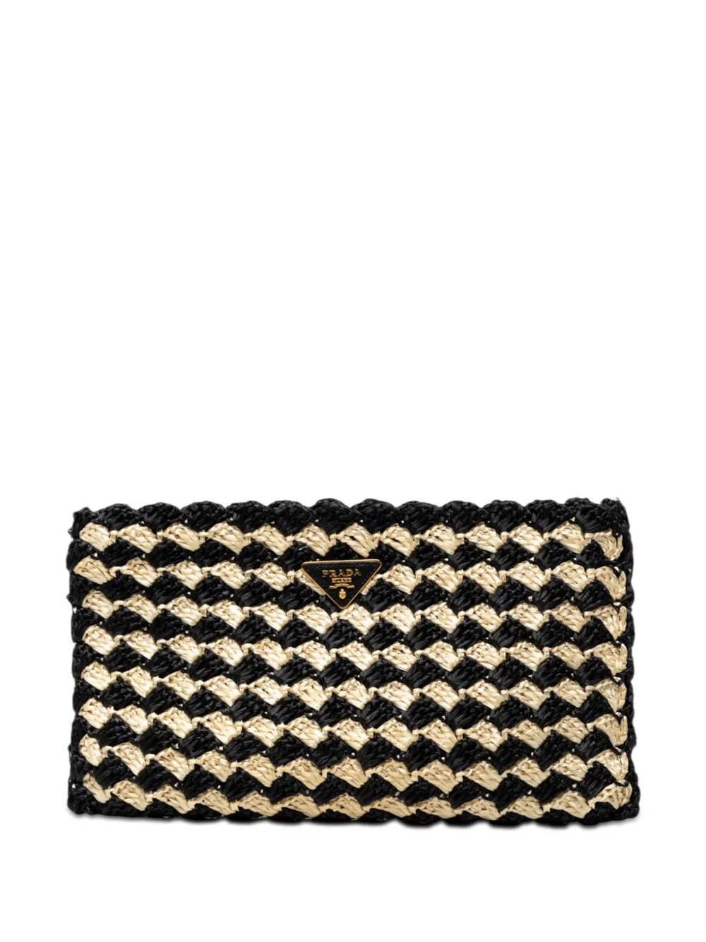 2000-2013 Raffia Crochet clutch bag