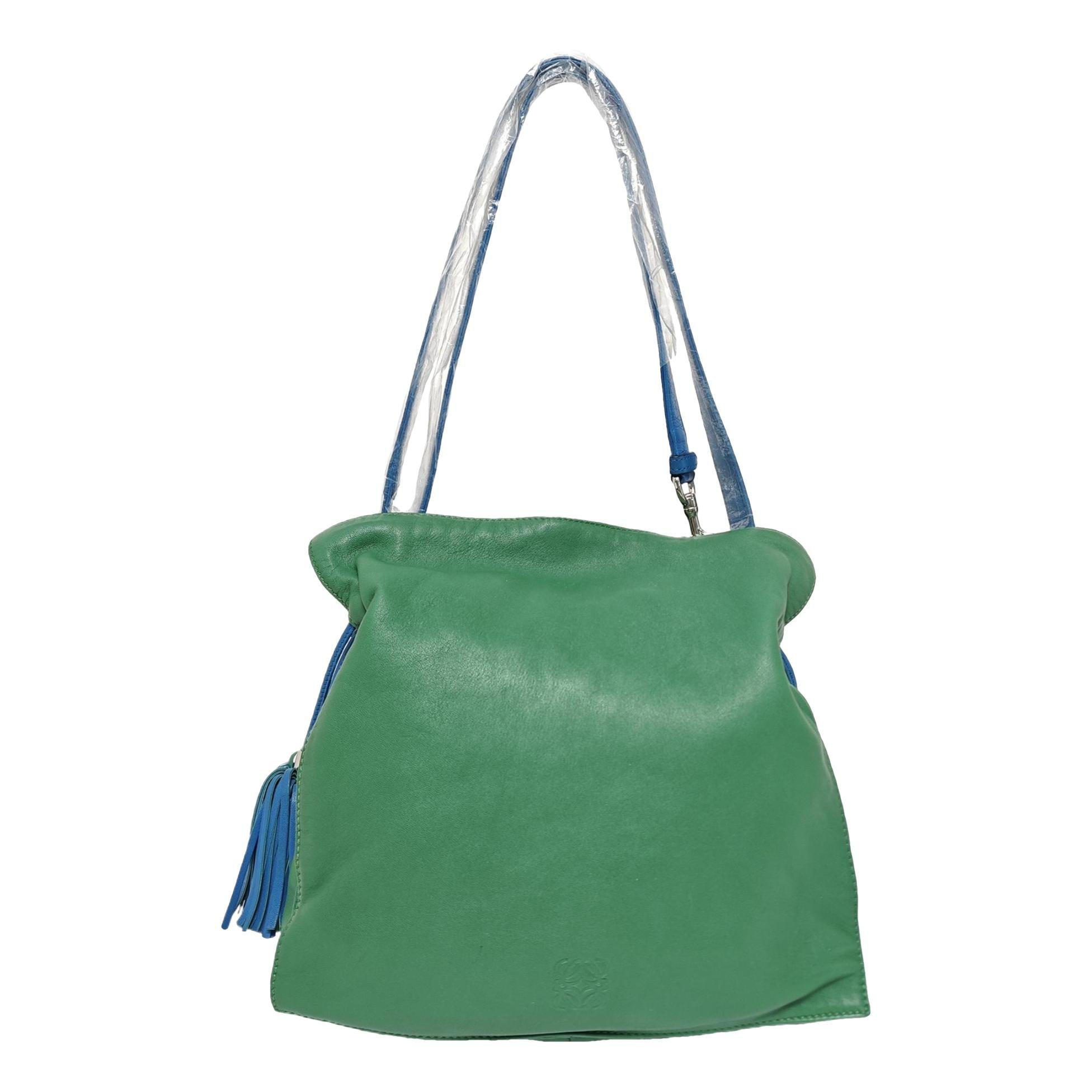 Flamenco leather handbag