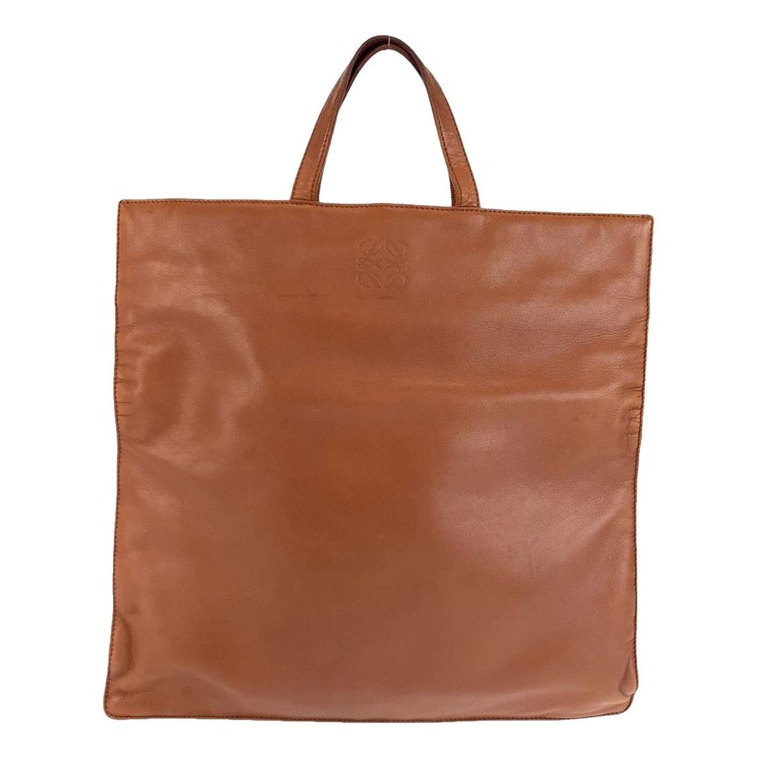 Anagram leather tote