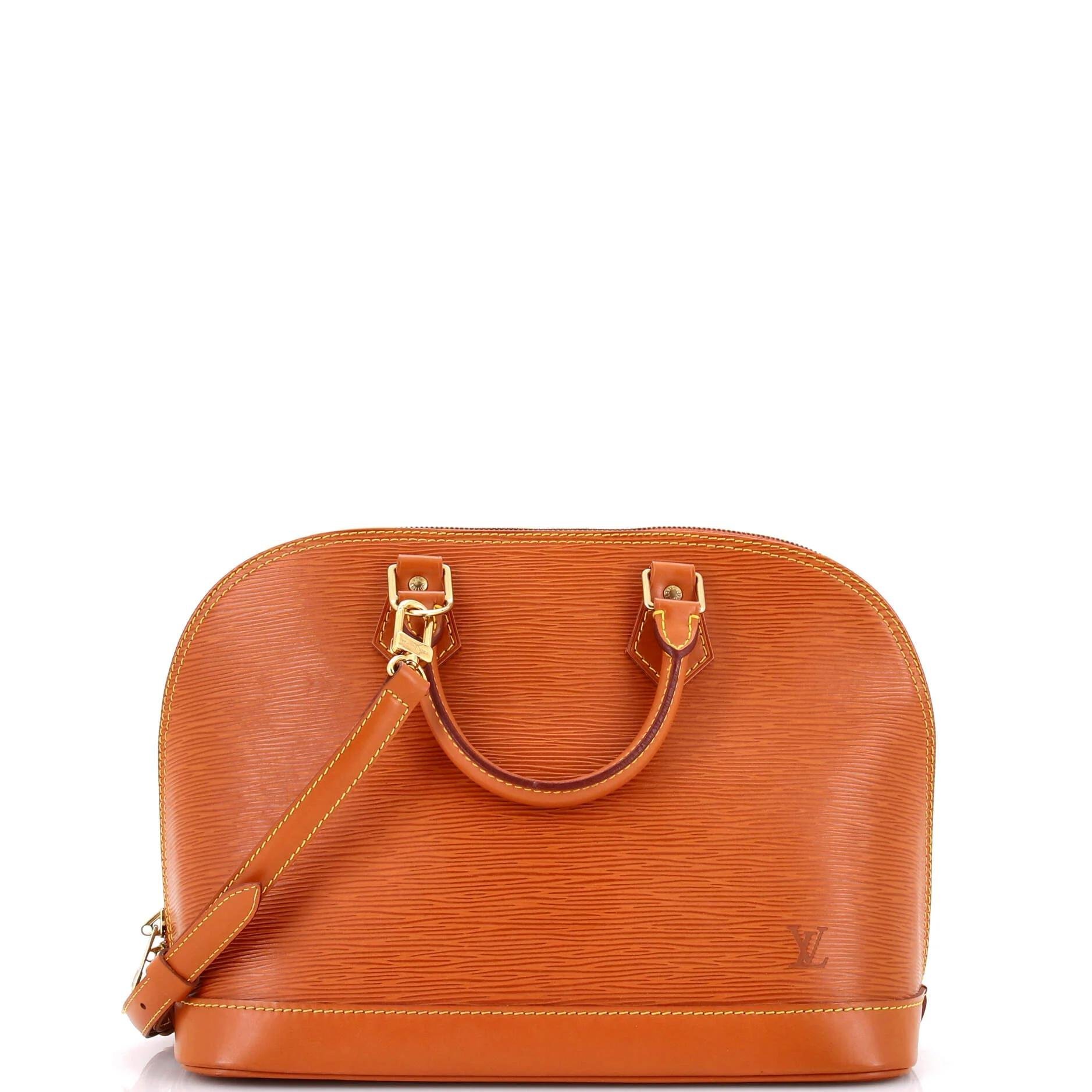 Leather satchel