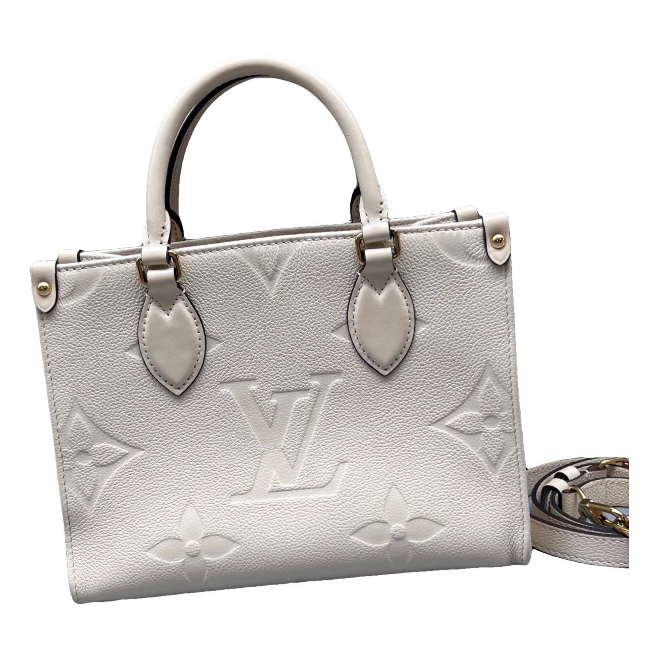 Onthego leather handbag