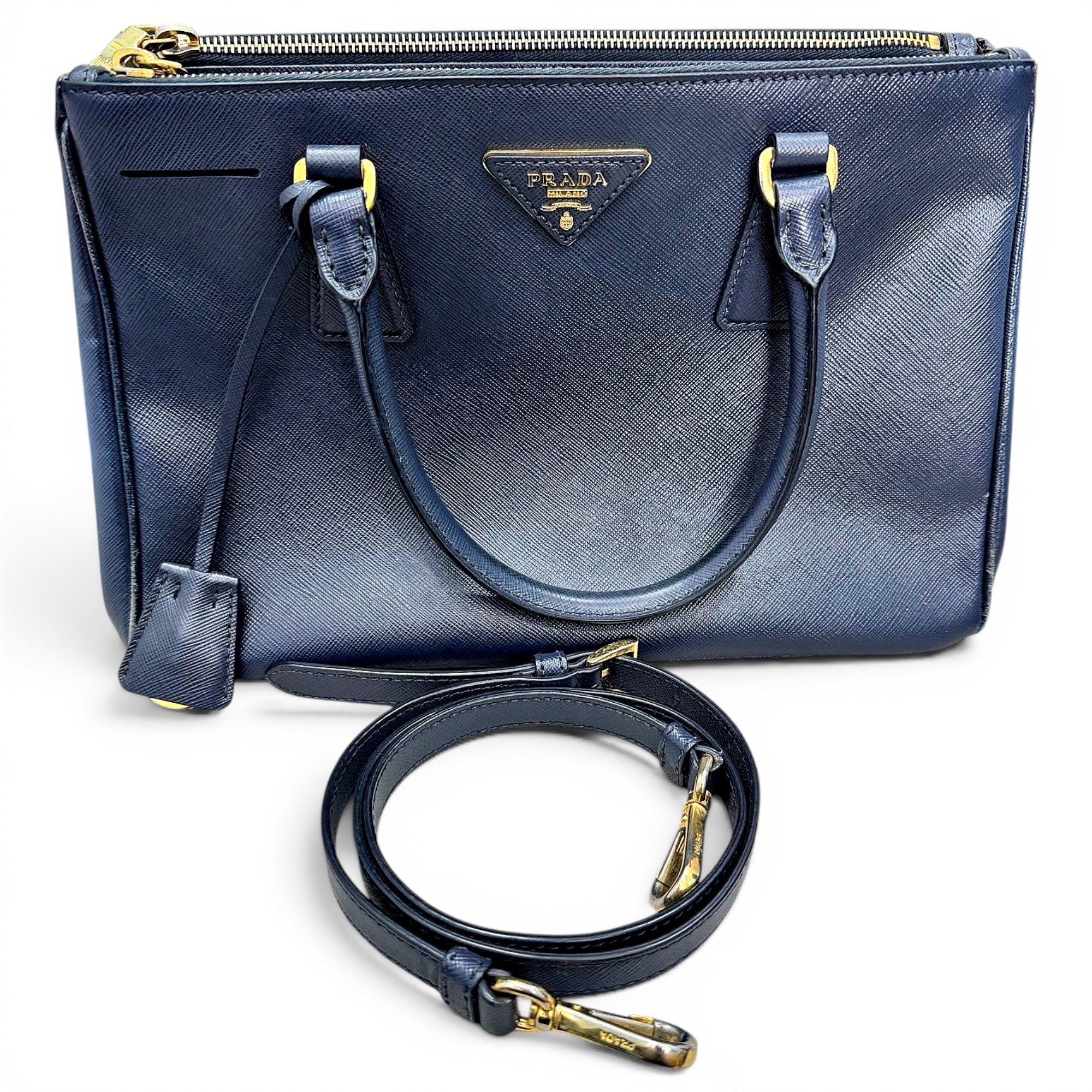 Galleria leather handbag