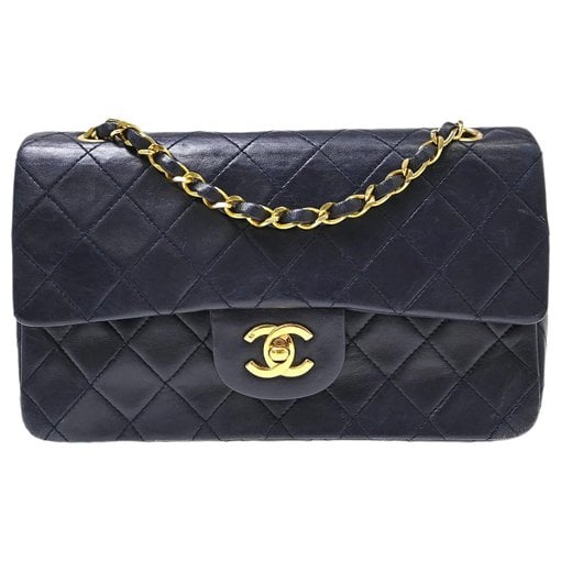 Trendy CC Flap leather handbag