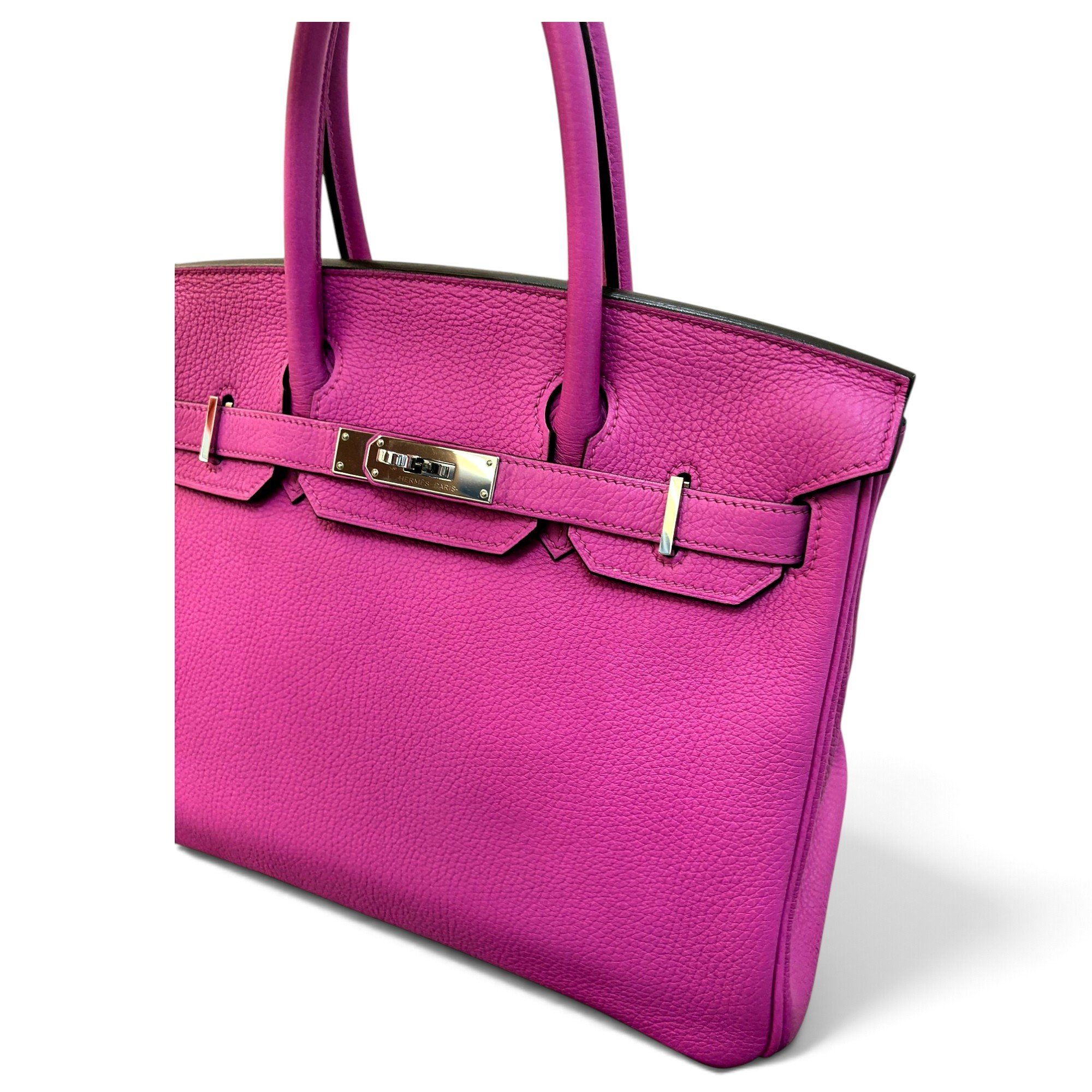Birkin 30 leather handbag