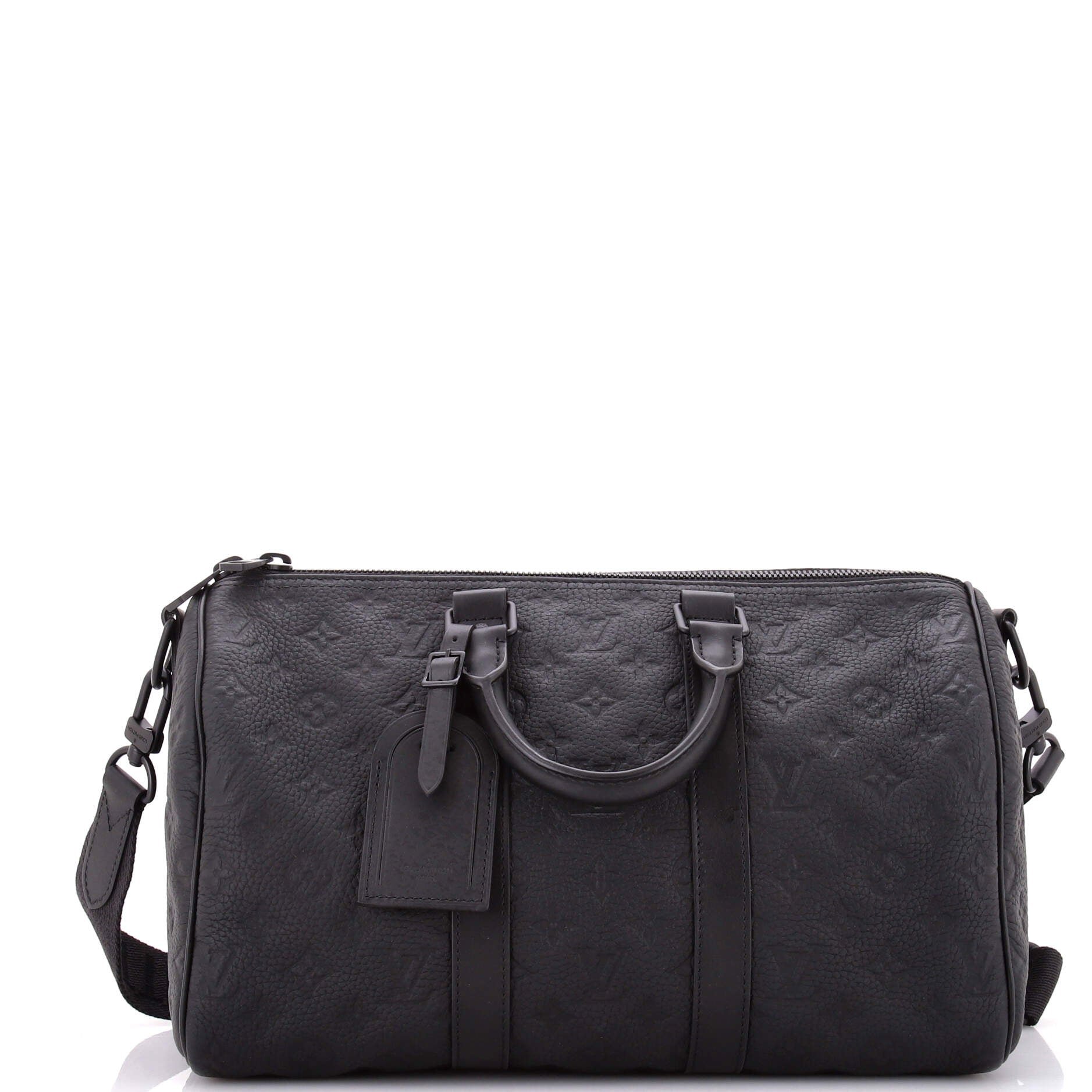 Keepall Bandouliere Bag Monogram Taurillon Leather 35