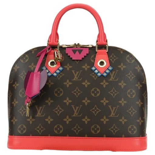 Alma leather handbag