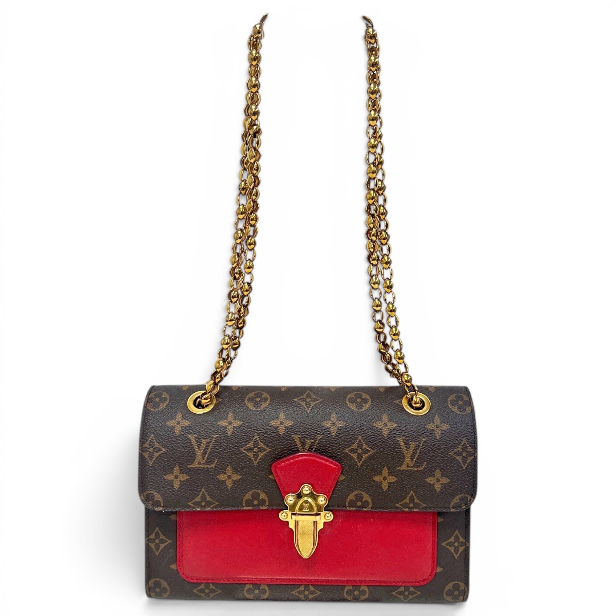Victoire leather handbag