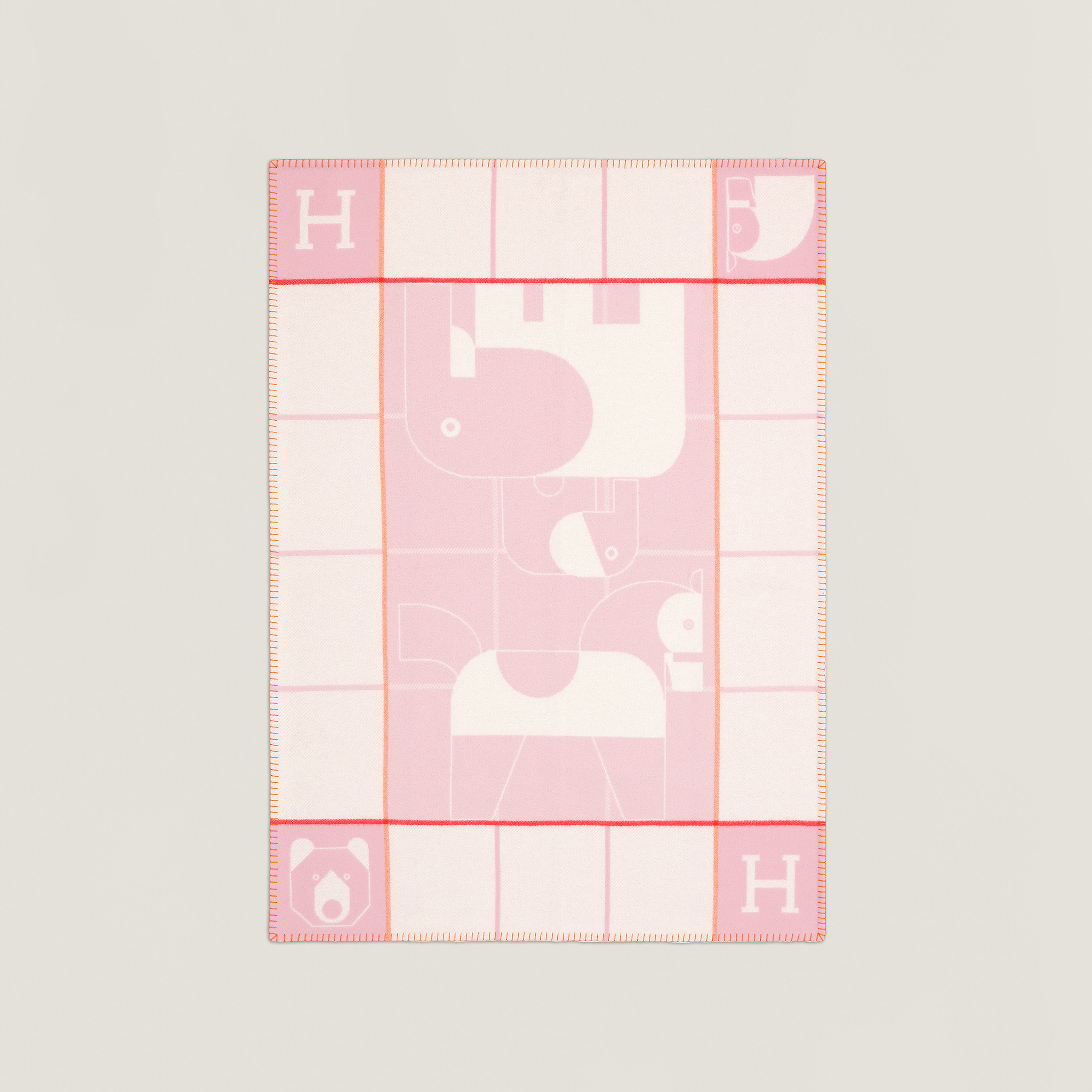 Animaux Blocks blanket