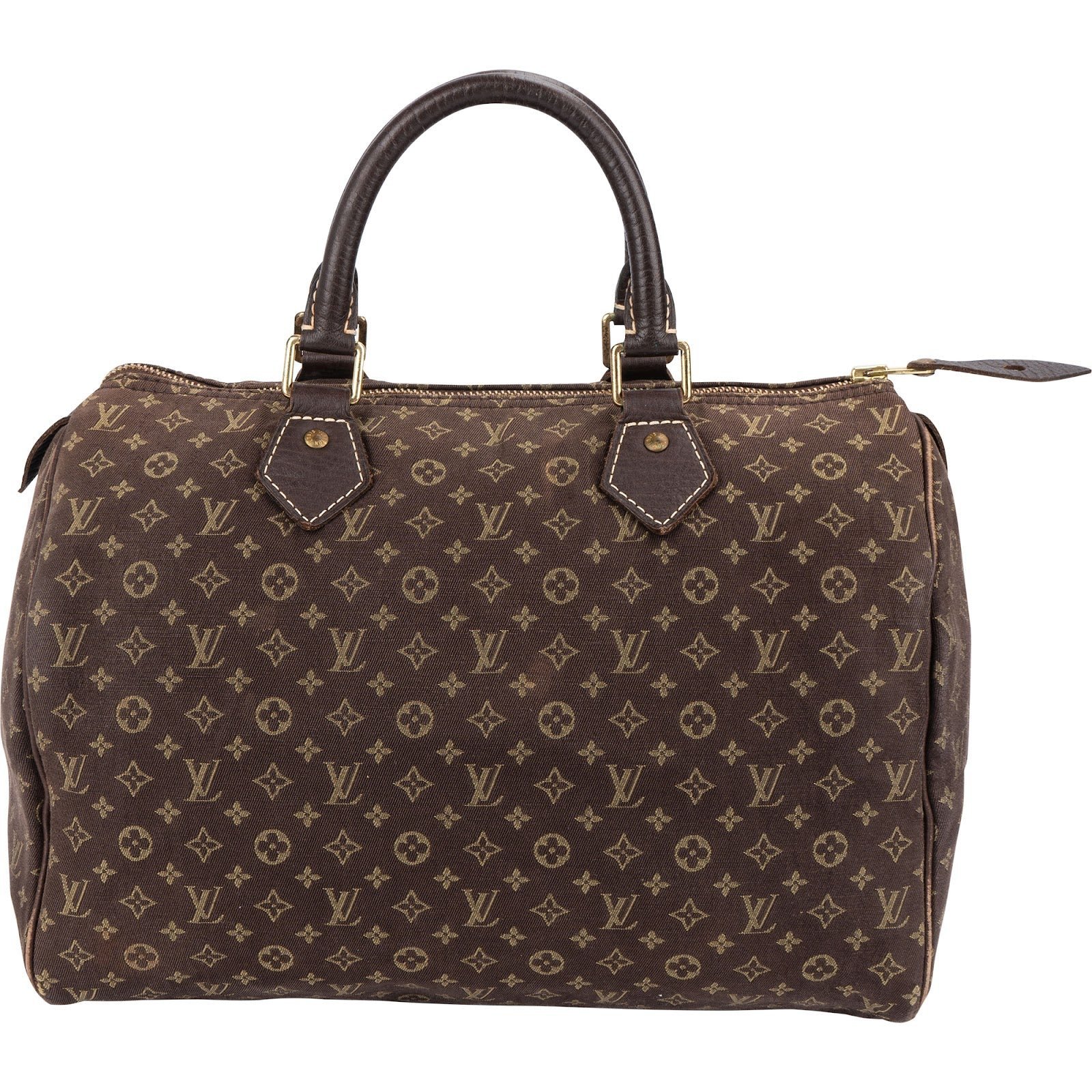 Speedy leather handbag